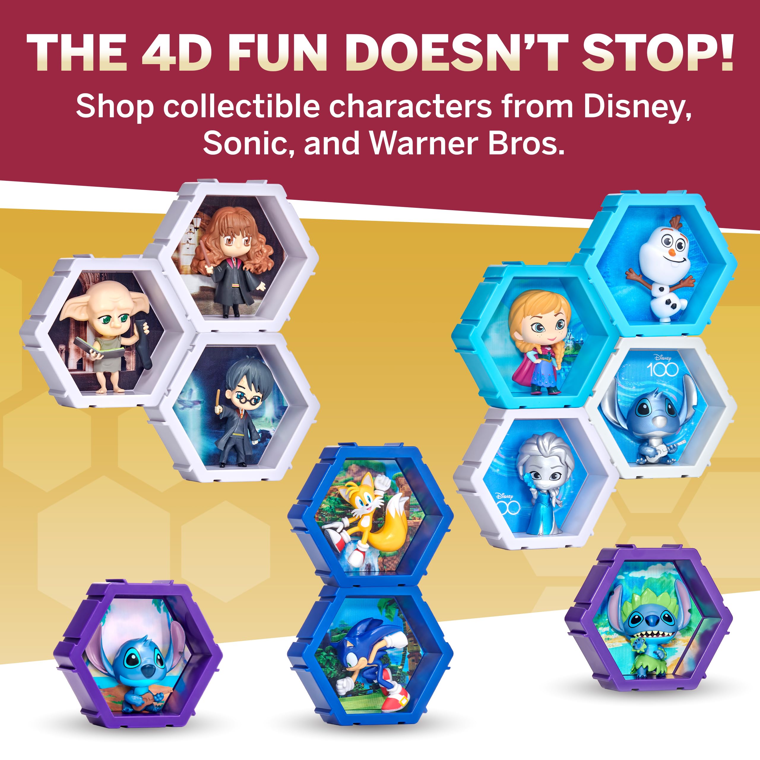 WOW! PODS 4D Harry Potter - Connectable Collectible Bobblehead with 4D Lenticular Display 8