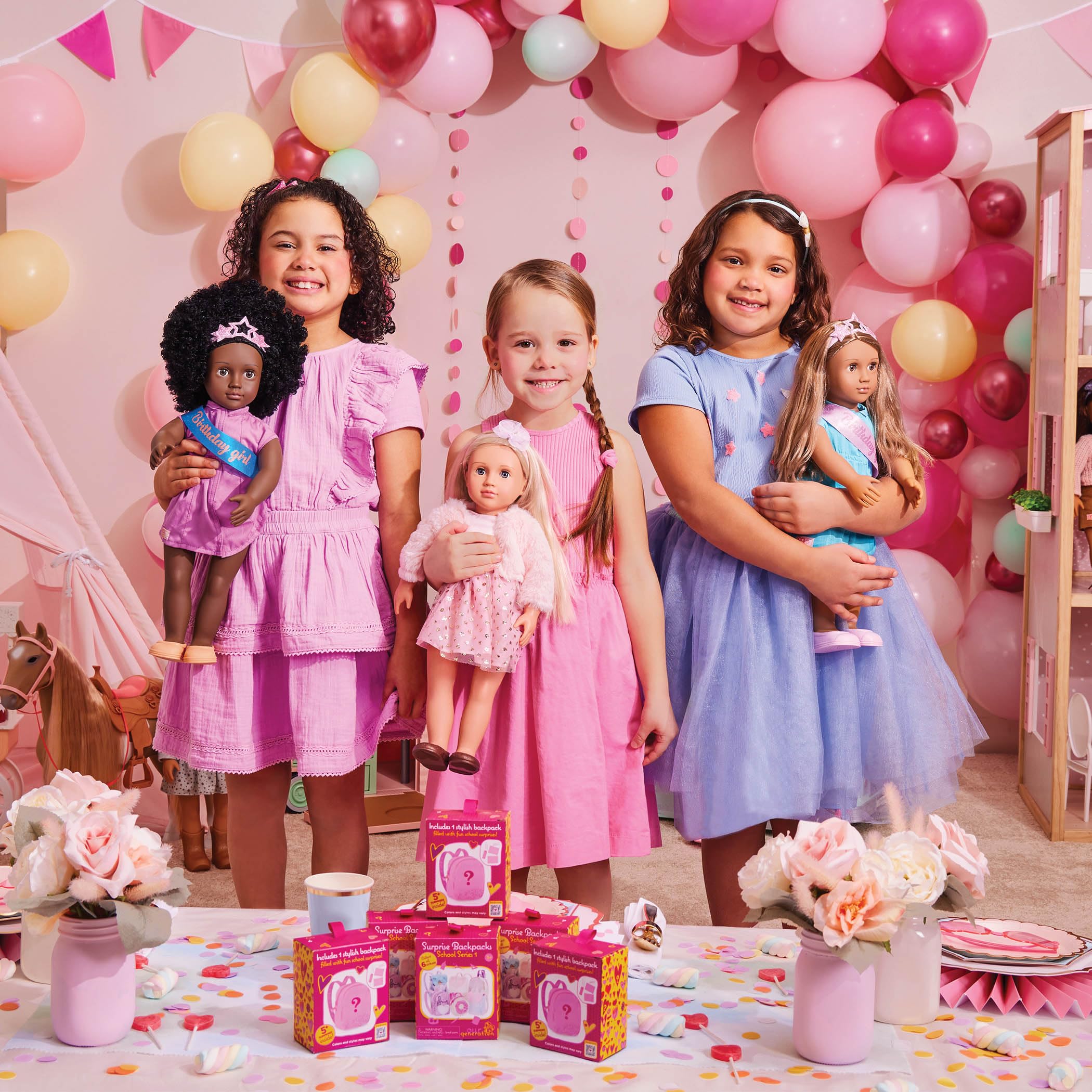 Our Generation Maria Fashion Doll - 46cm Sleepover Playset with Elephant Plush 12