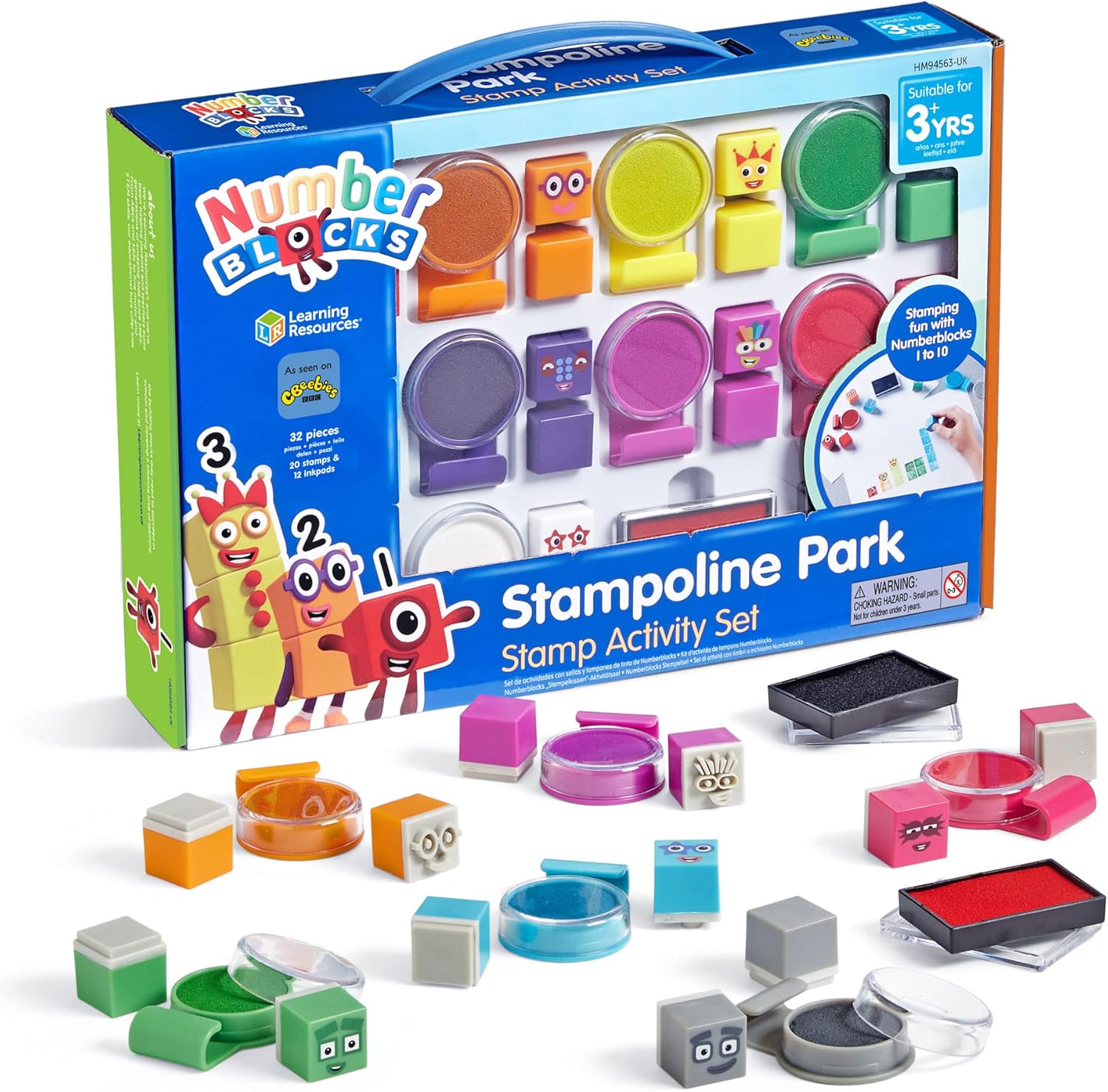 Learning Resources - Numberblocks Stampoline Park Stamp Activity Set