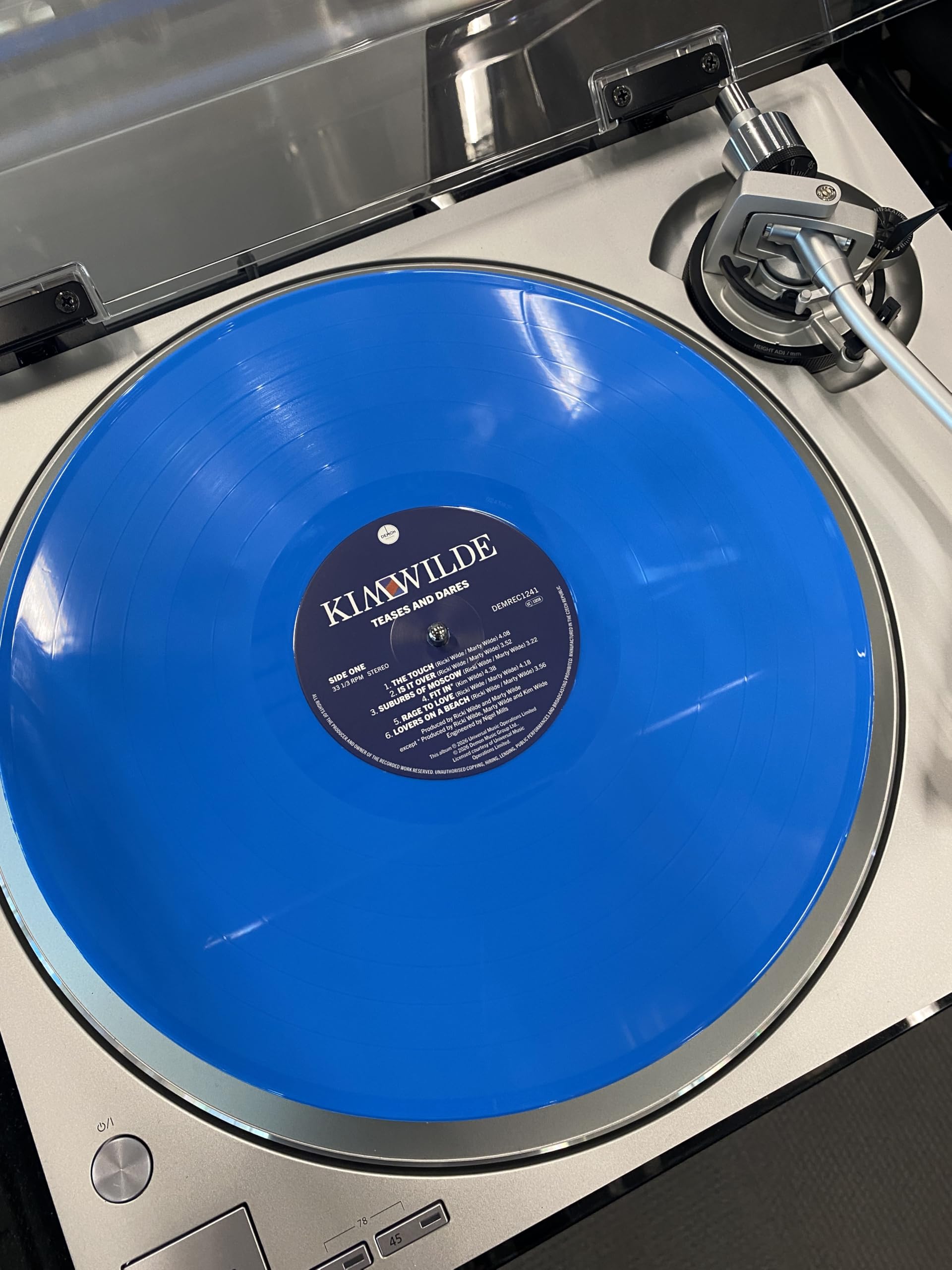 Kim Wilde - Teases & Dares [Blue Vinyl]