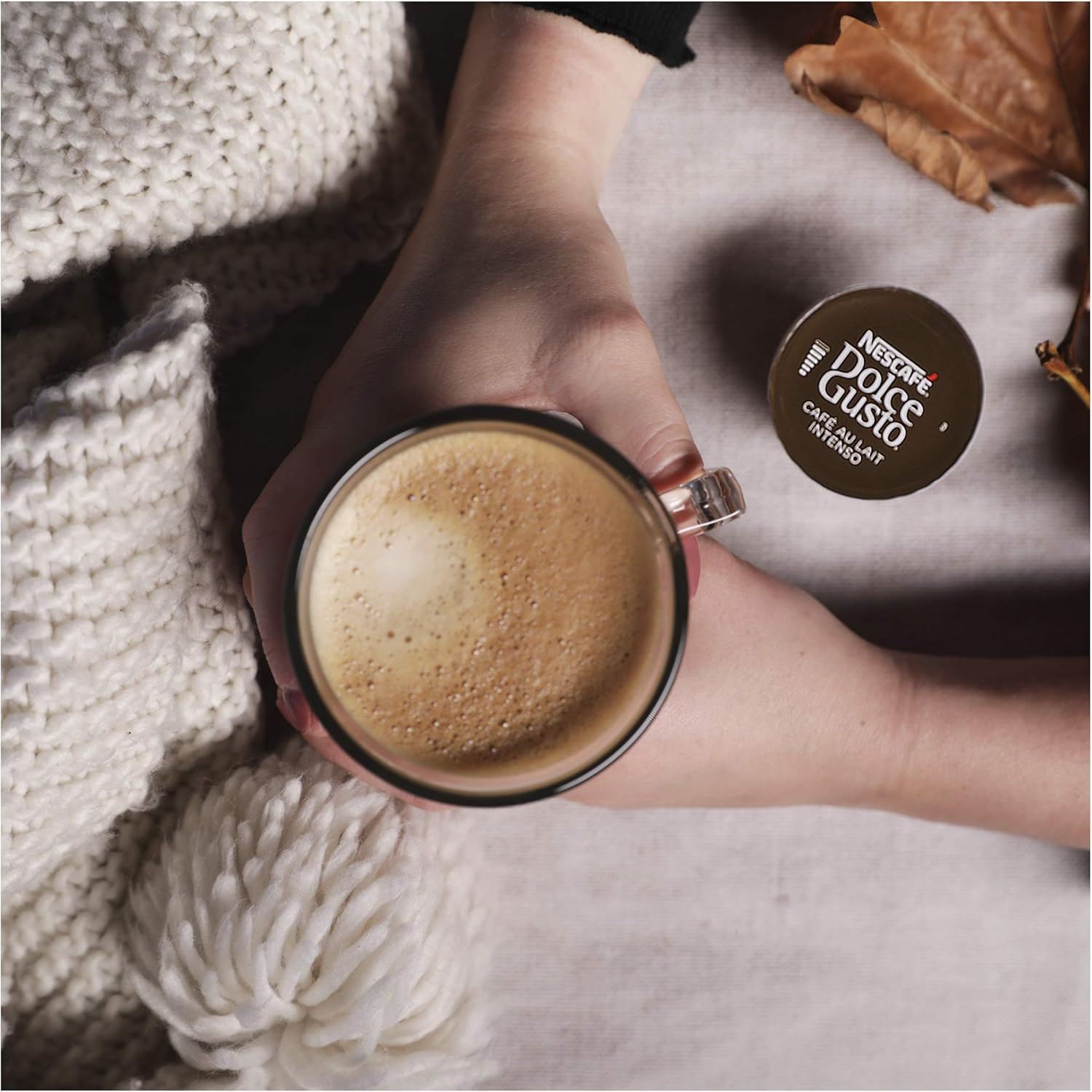 NESCAFÉ Dolce Gusto Café Au Lait Intenso Kaffeepads, 16 Kapseln (48 Portionen) 8