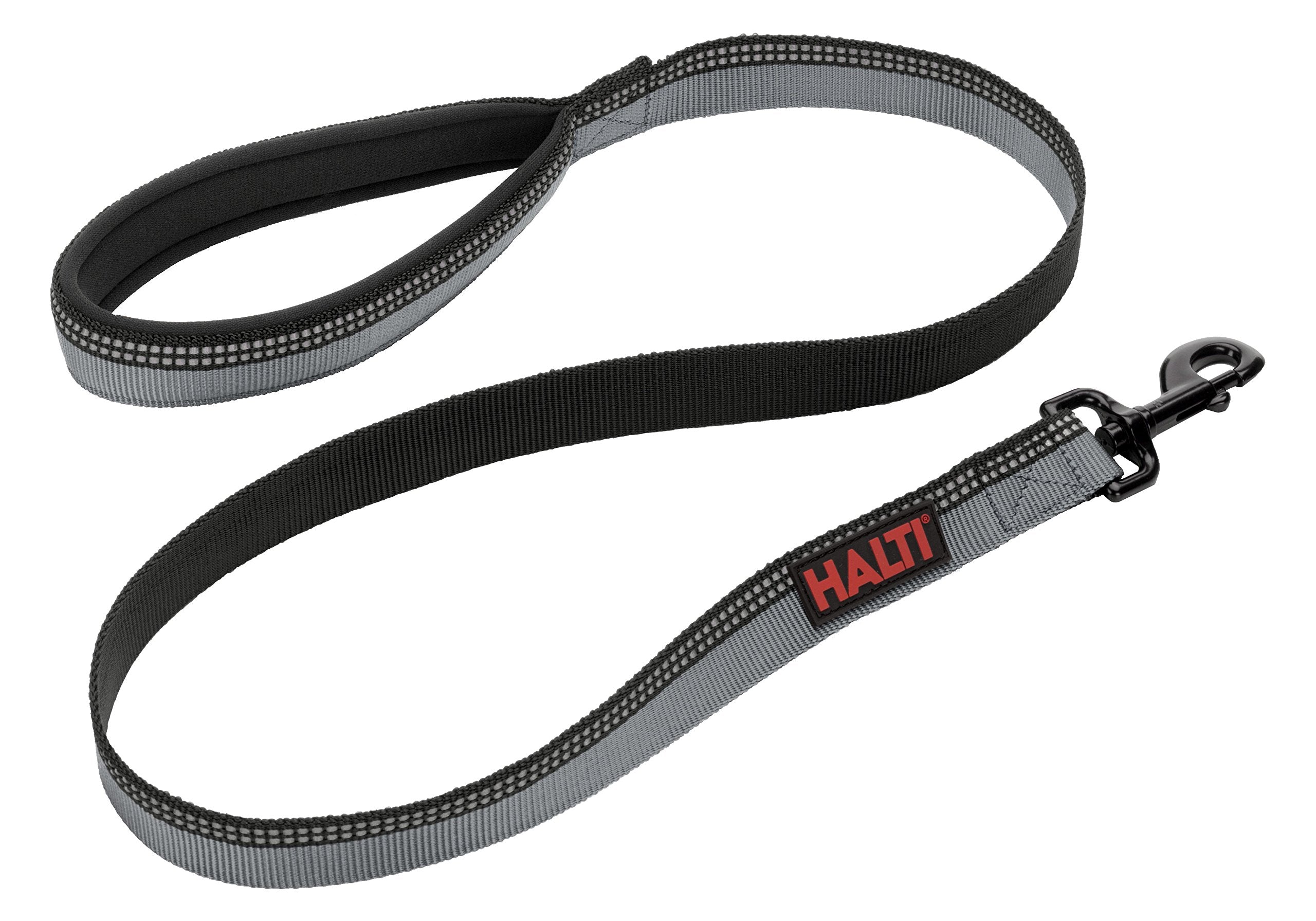 Halti Basic Lead - Large, Black, 1.2m | Premium Nylon | Padded Handle