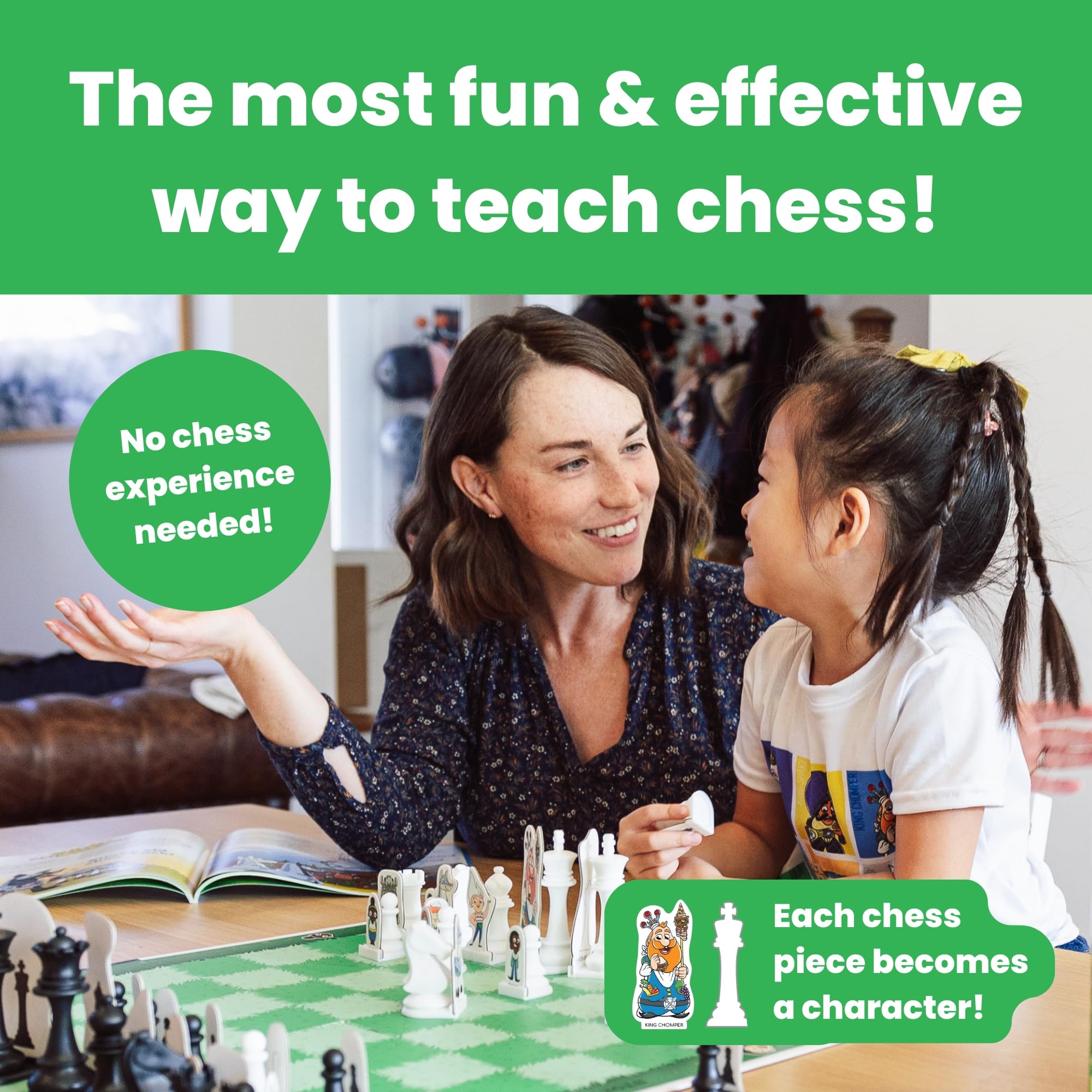 Story Time Chess Beginners Chess Set for Kids with Storybook - Chess Game for Children 3+ 6