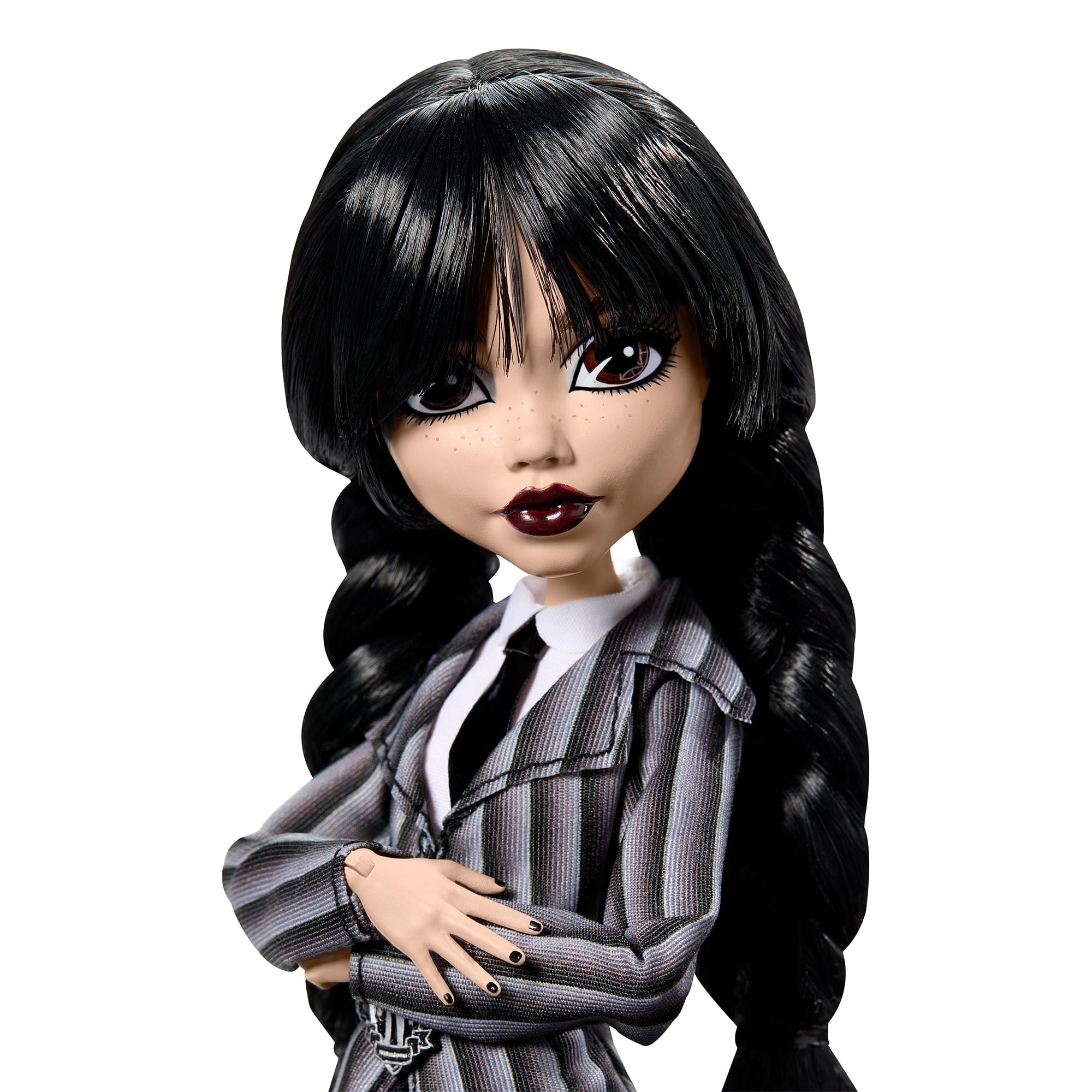 Monster High Wednesday Addams Doll with Accessories - Gothic Style Collectible for Kids 6+ 3