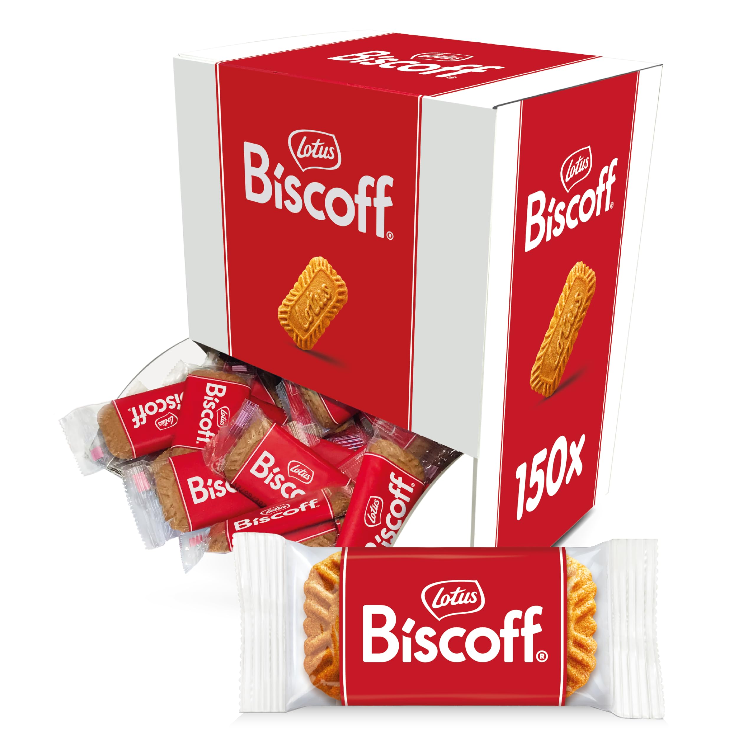 Biscoff Lotus Biscoff Caramelised Biscuit - 150 Individually Wrapped Biscuits