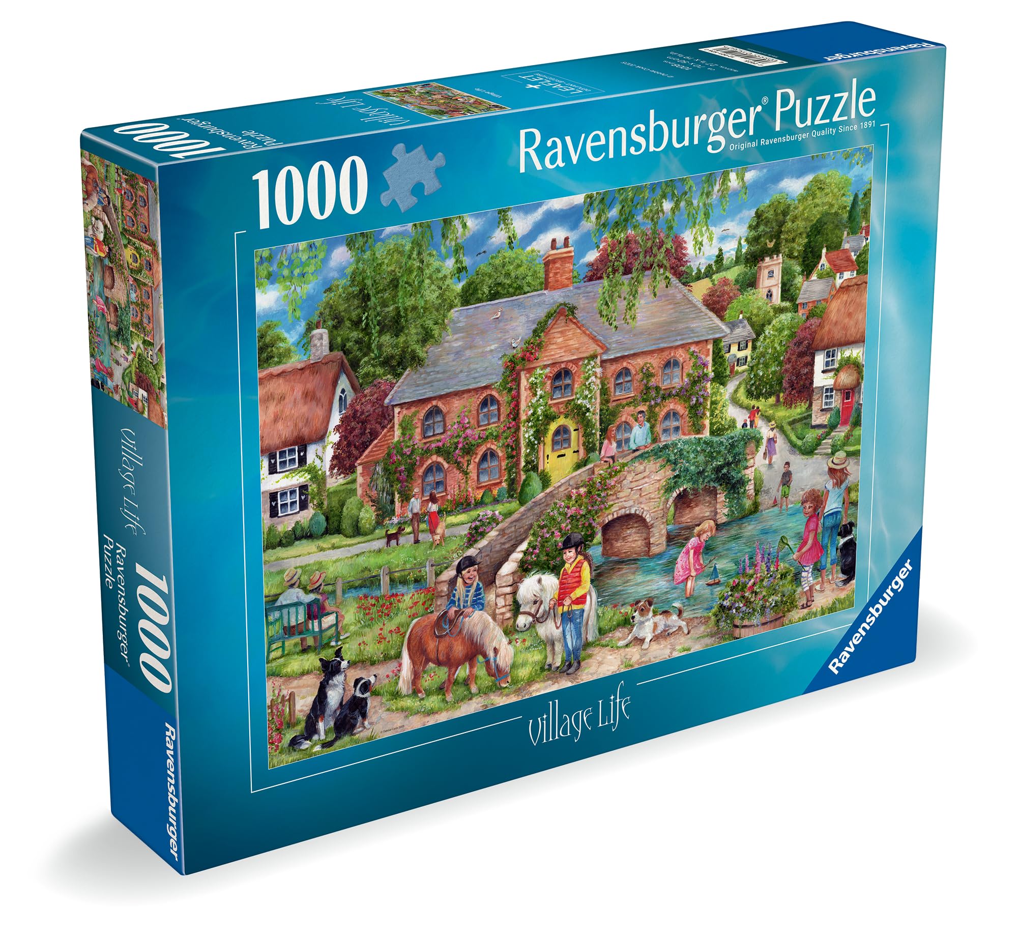 Ravensburger Village Life 1000 Piece Jigsaw Puzzle for Adults and Kids 6