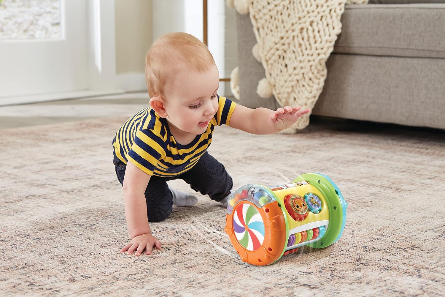 VTech Explore & Discover Roller - Interactive Baby Toy with Lights, Sounds & Gears for 6-12 Months 6