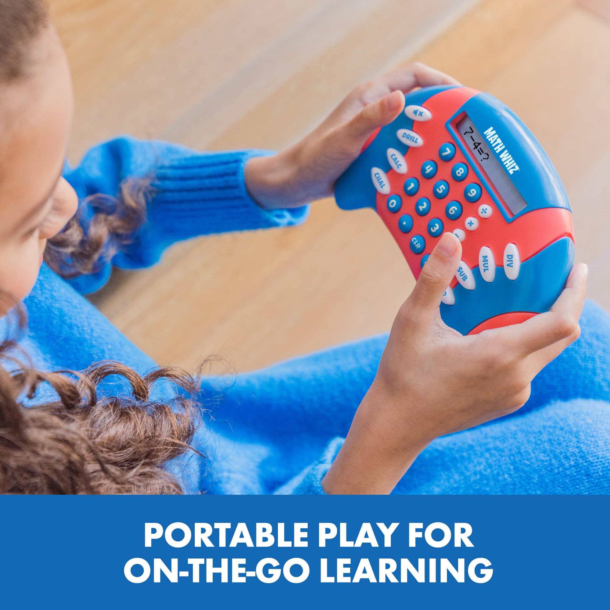 Learning Resources Math Whiz Electronic Handheld Math Game - Educational Toy for Kids Ages 6-10 6