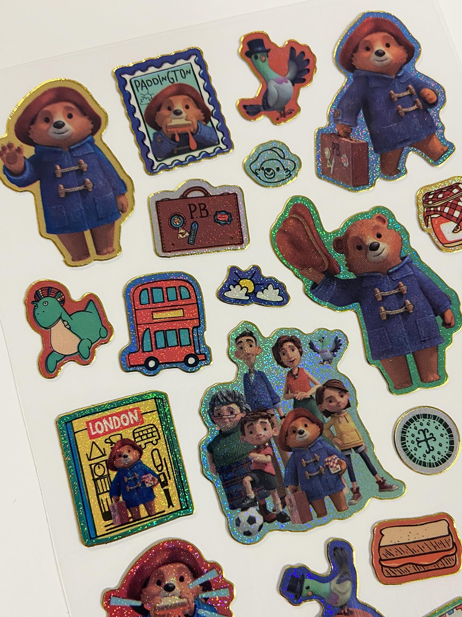 Paper Projects - The Adventures of Paddington Sparkly Stickers 3