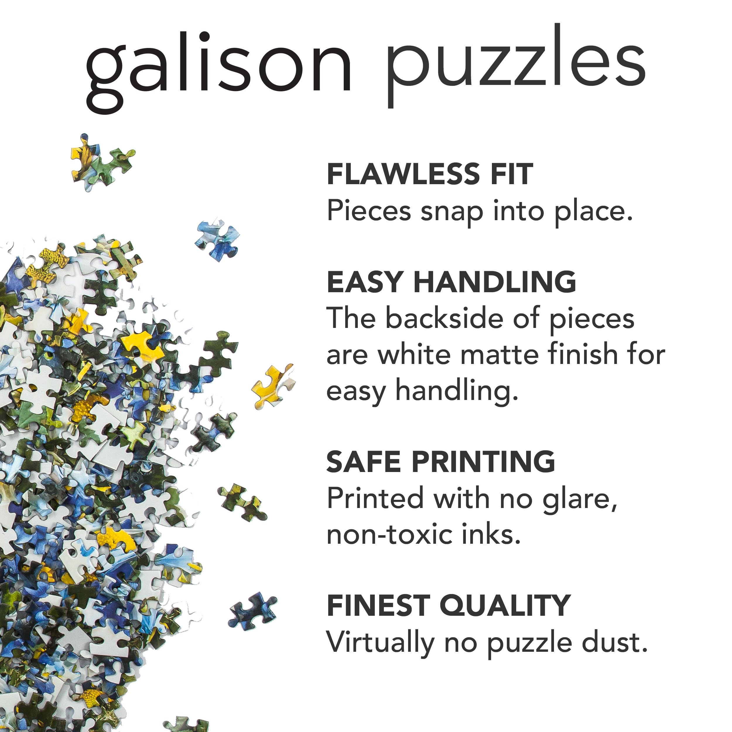 Galison Season's Readings 500 Piece Foil Puzzle - Christmas Bookshop Scene 10