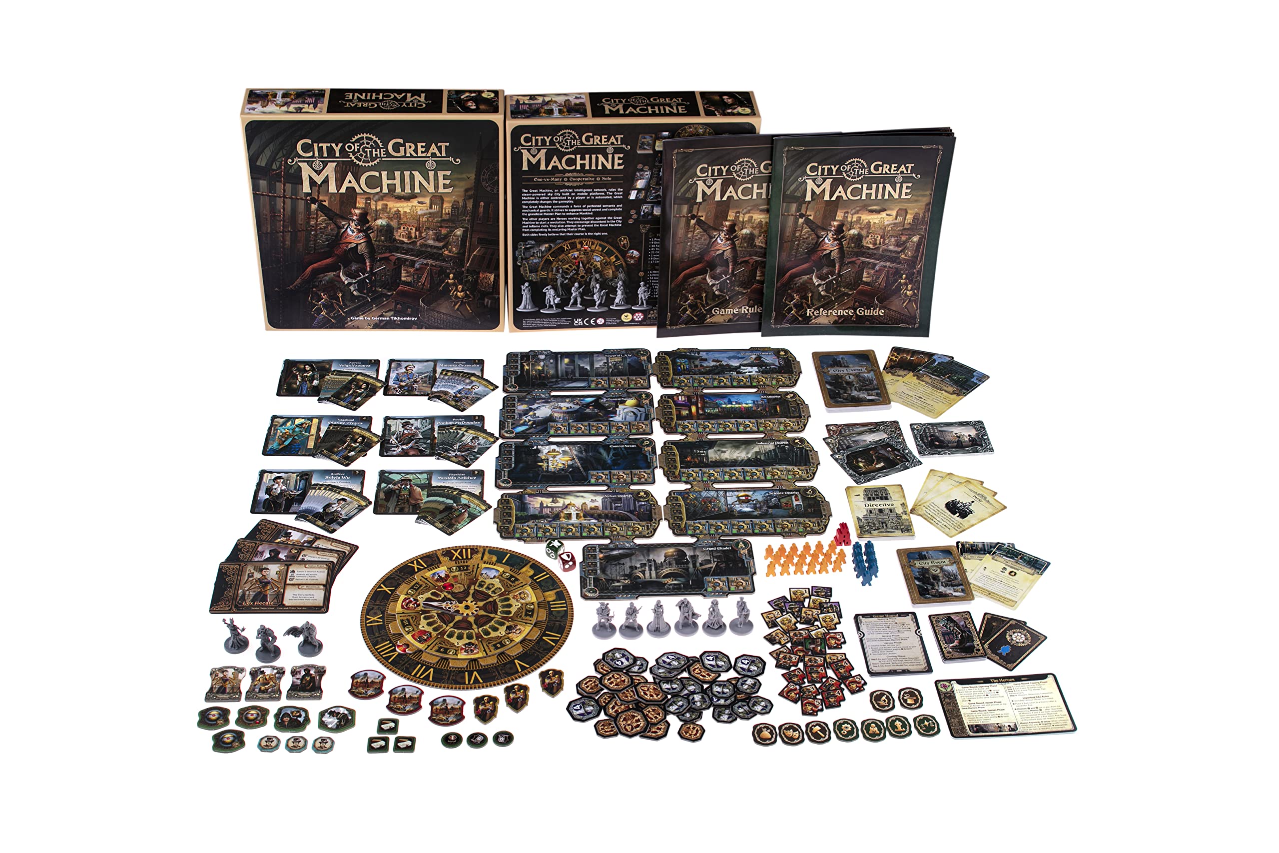 CrowD Games City of The Great Machine Board Game 9