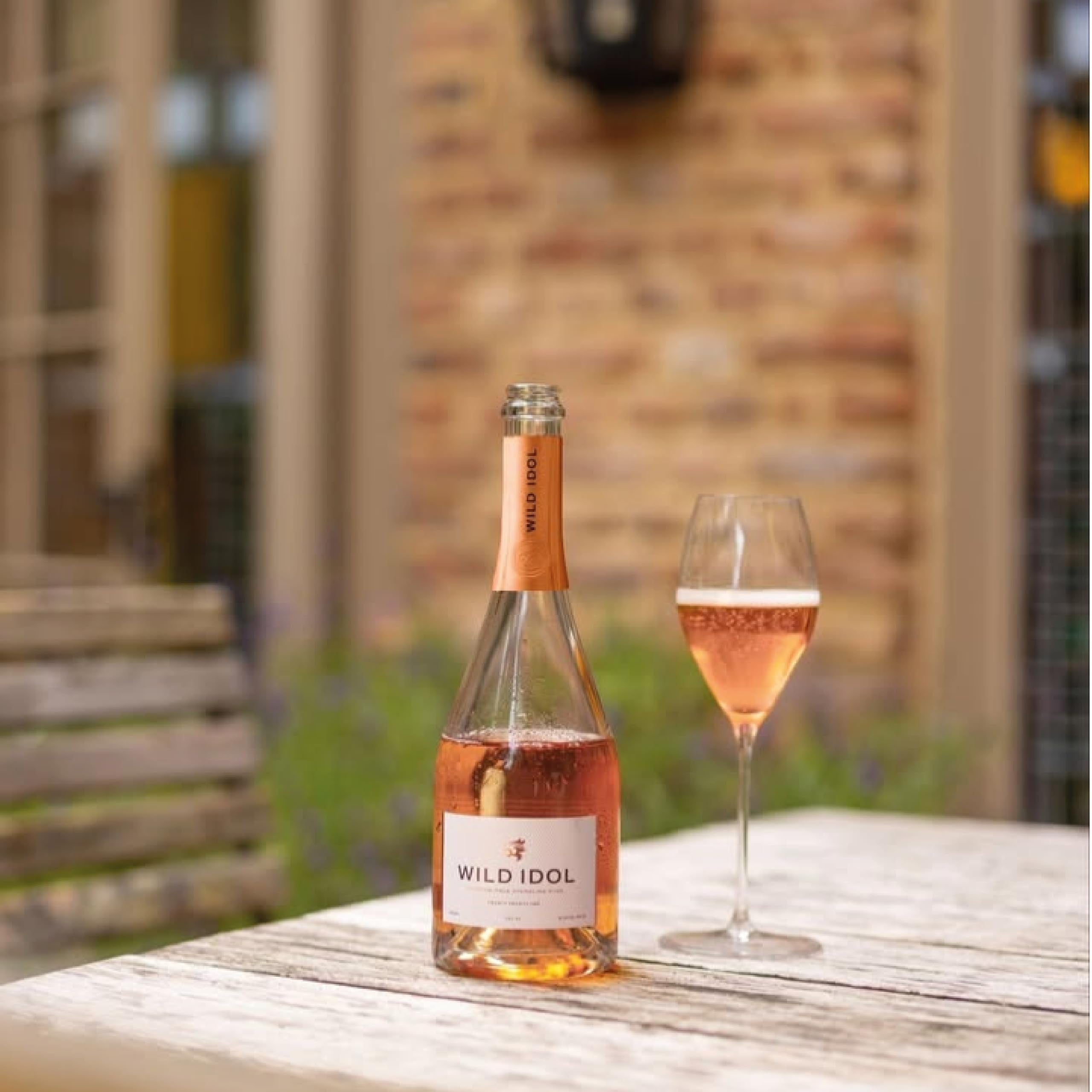Wild Idol Non-Alcoholic Sparkling Rosé 75cl 0.0% | Vegan, Gluten-Free, No Added Sugar 5