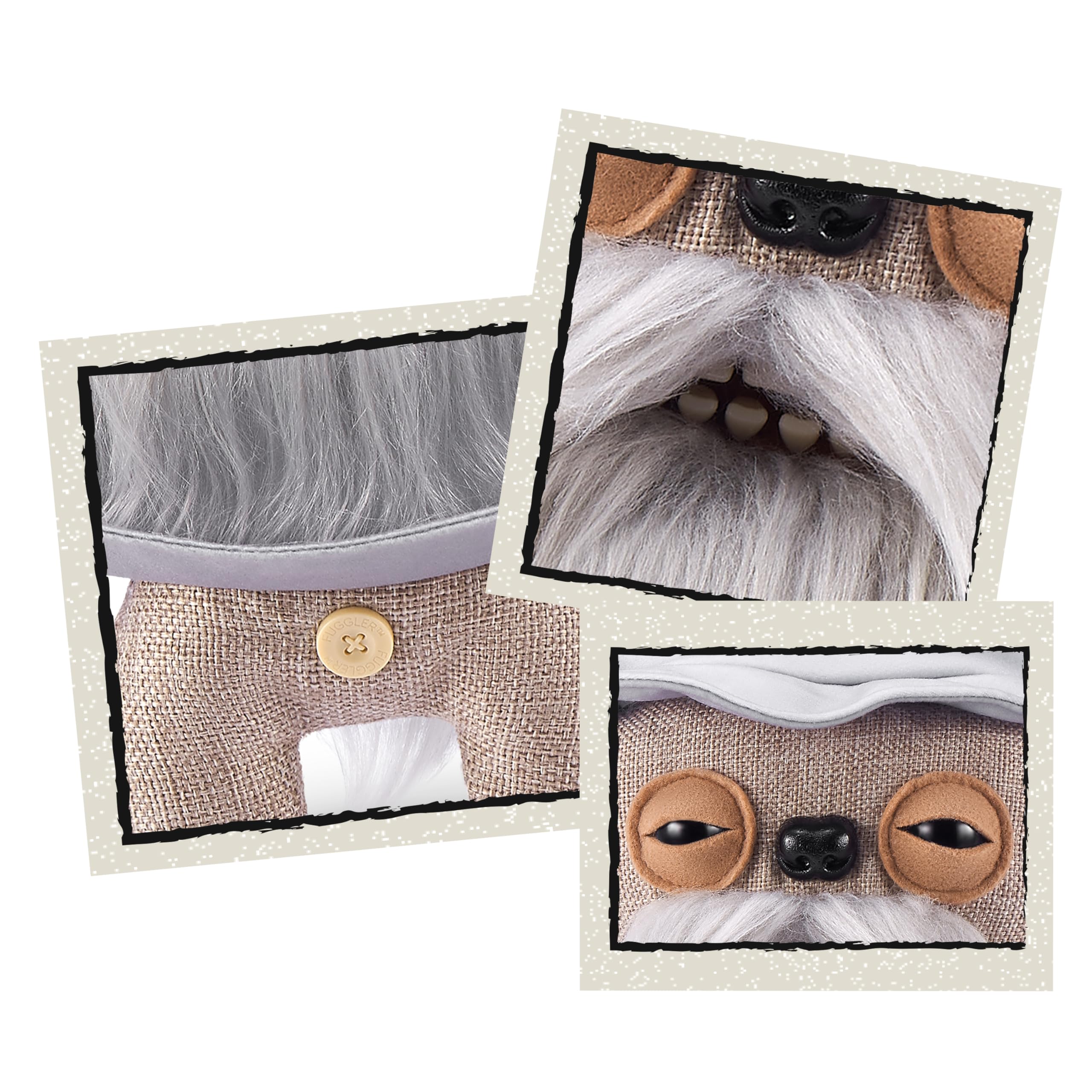 Fuggler Lord of the Rings Gandalf Plush Toy - Funny Ugly Collectible for Kids and Adults, Age 4+ 5