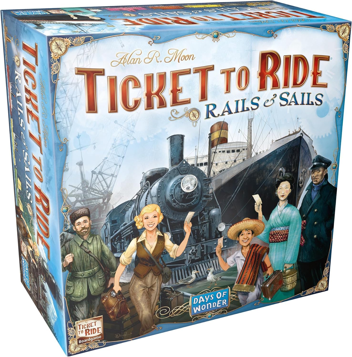 Days of Wonder Ticket to Ride Rails and Sails Board Game