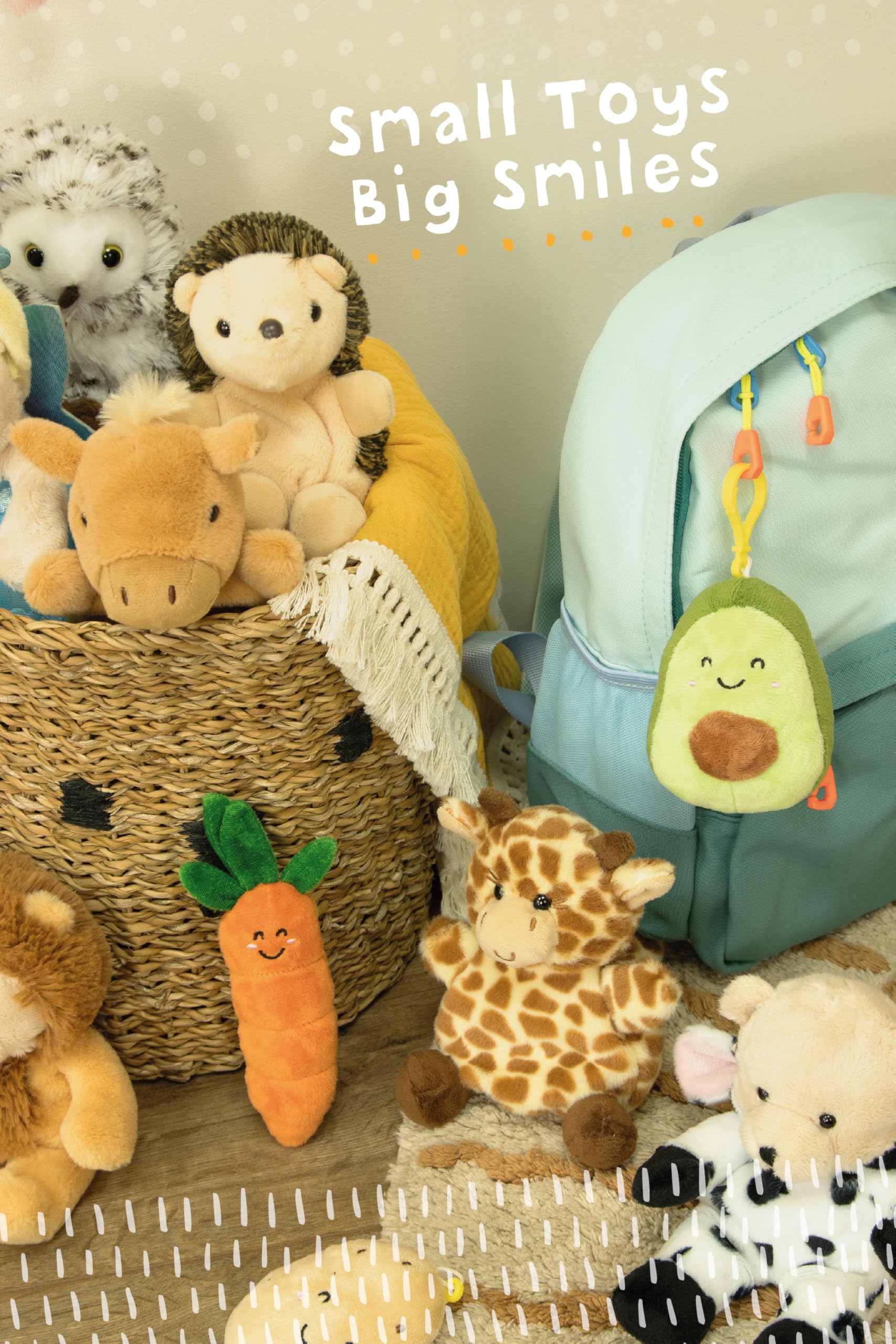 Living Nature Little Snugglies White Unicorn Plush Toy - Soft Stuffed Animal for Kids 0+ 11