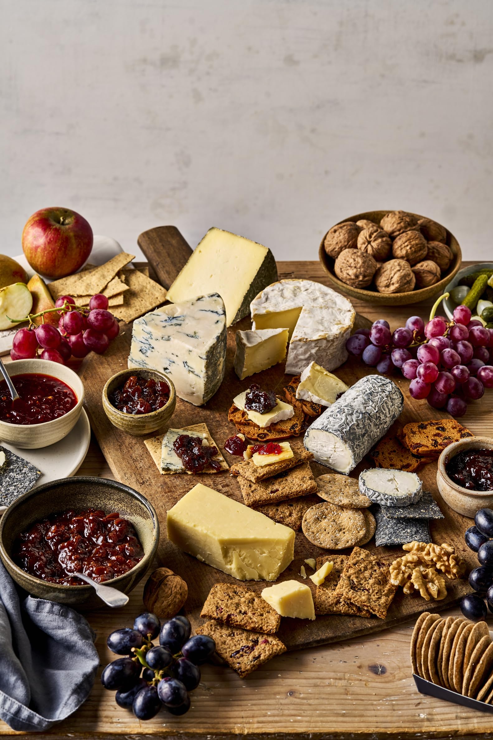 Tracklements The Cheese Lover's Collection Gift Pack | 4 Great Taste Award Winners | Gluten Free & Vegan Friendly