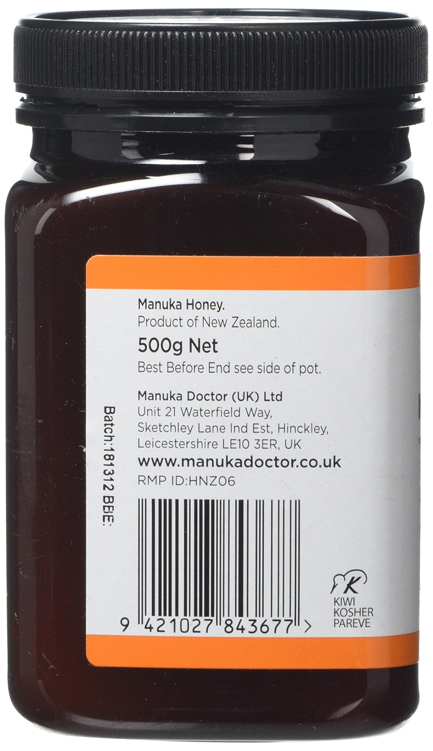 Manuka Doctor - 15+ Manuka Honey with Aloe Vera 500g (40 MGO) 3