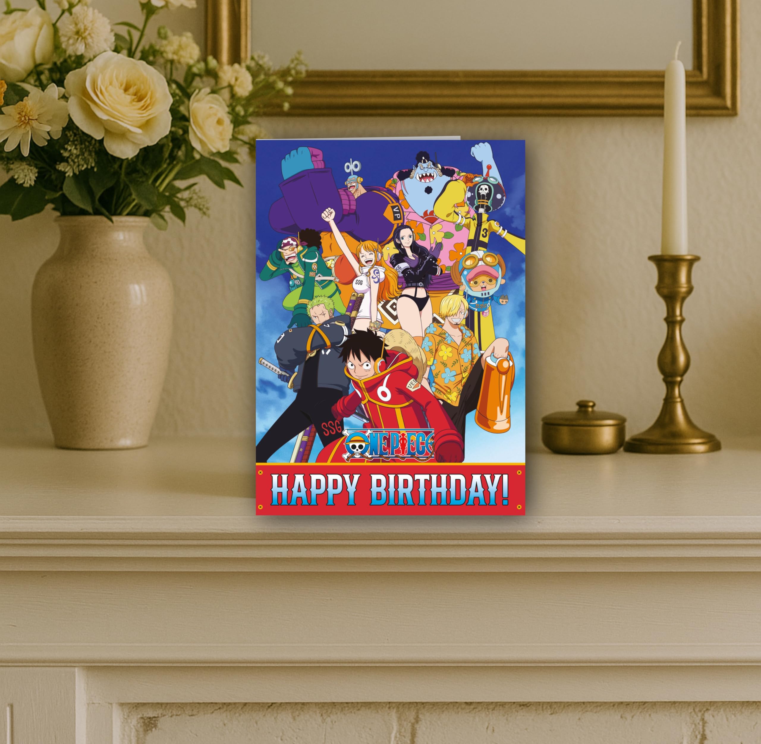 Danilo Promotions LTD One Piece Birthday Card - Adventure Awaits Design | Standard Size | Unisex-Adults, Unisex-Kids 2