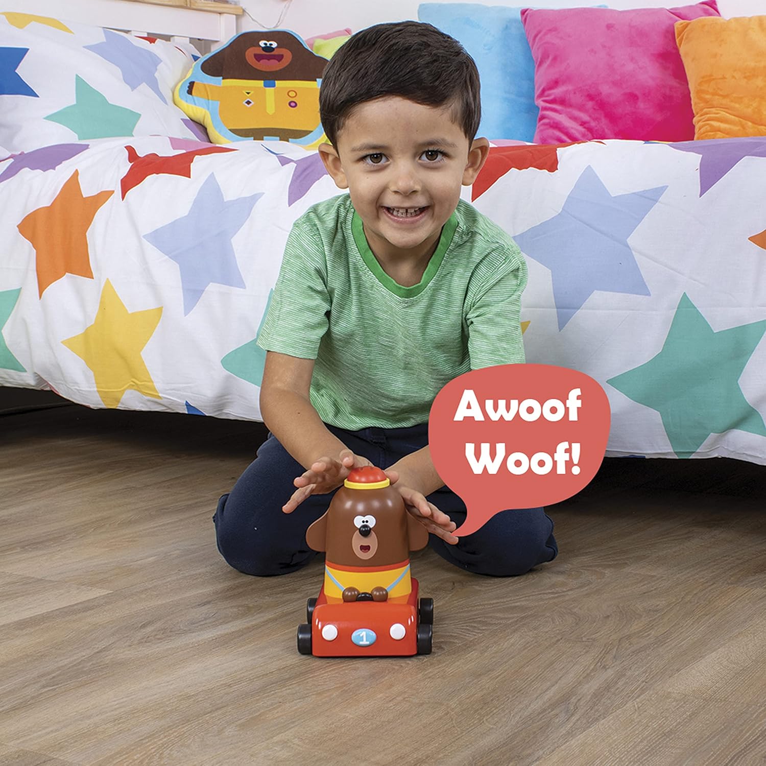 Hey Duggee Race Along Car - Push Along Vehicle with Sounds, Ages 18 Months+ 6