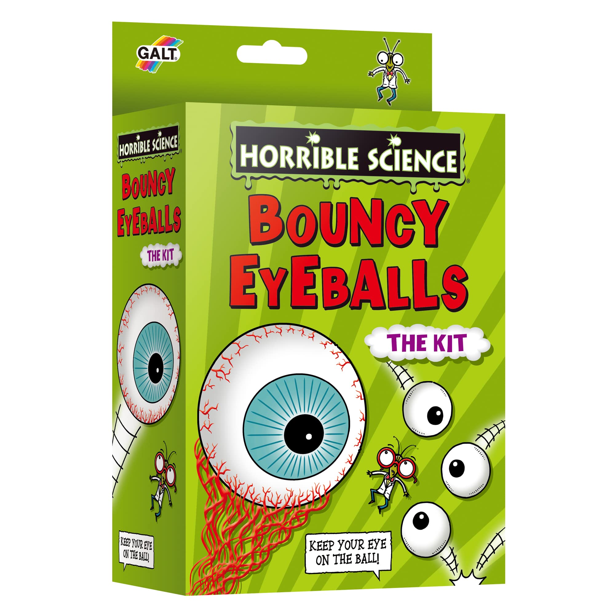 Galt Horrible Science Bouncy Eyeballs Kit - STEM Science Experiment for Kids Ages 6+ 3