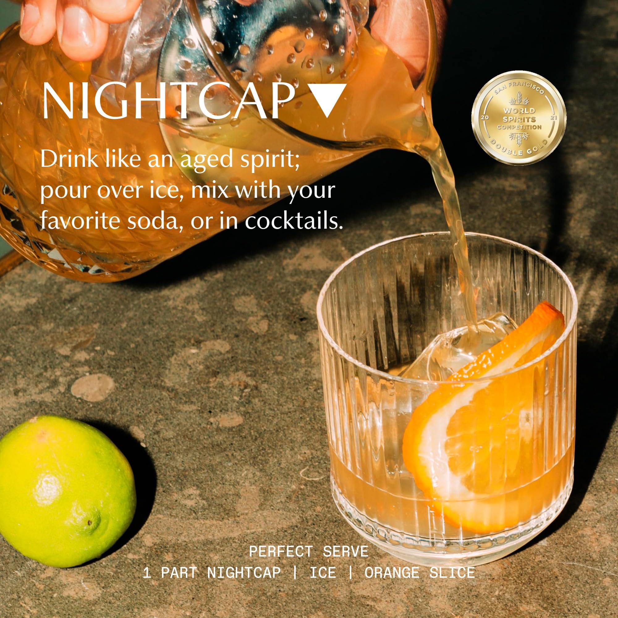 Three Spirit Non-Alcoholic Alternative Spirit - The Nightcap, 50cl | Vegan, Gluten-Free 3