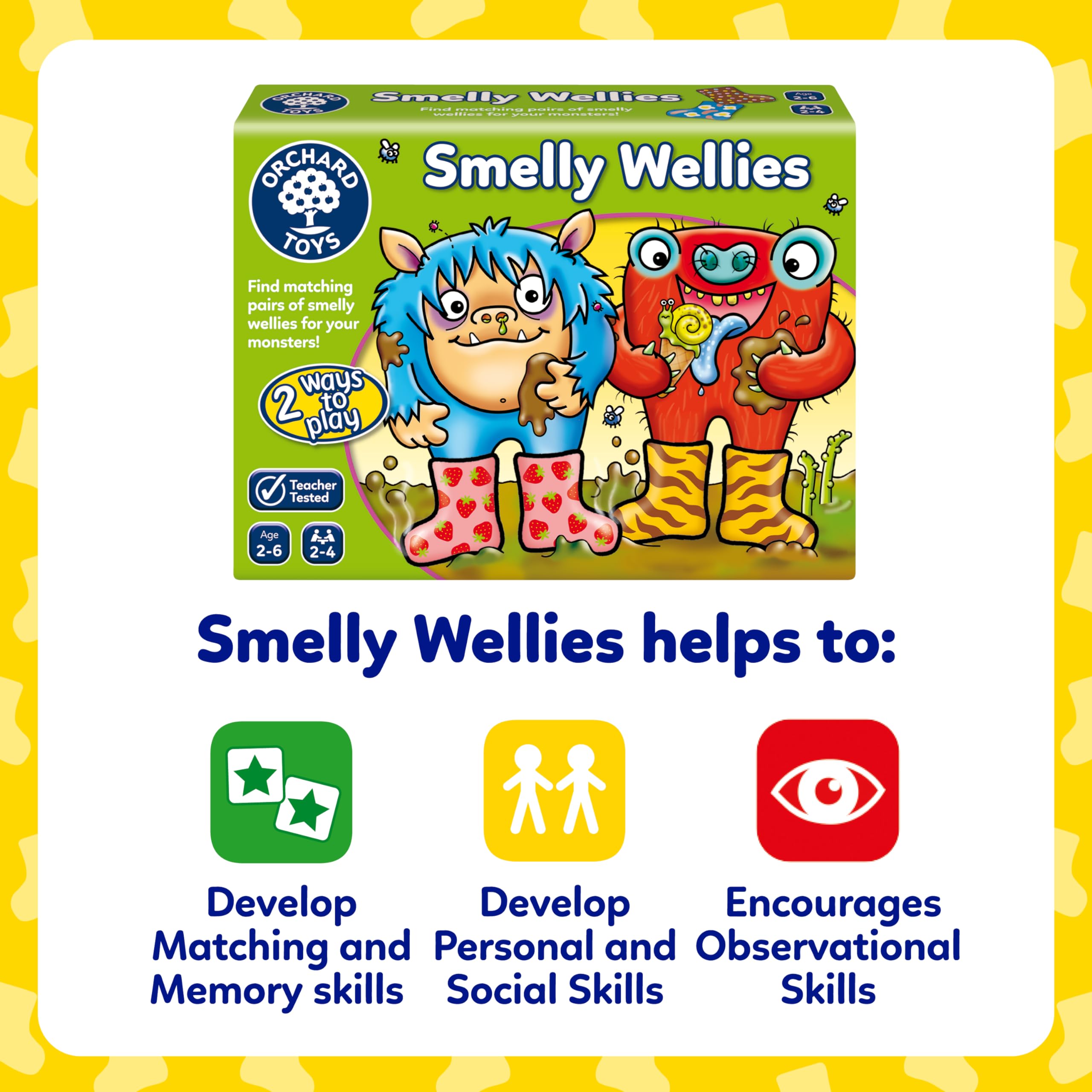 Orchard Toys Smelly Wellies Game Board Game 11