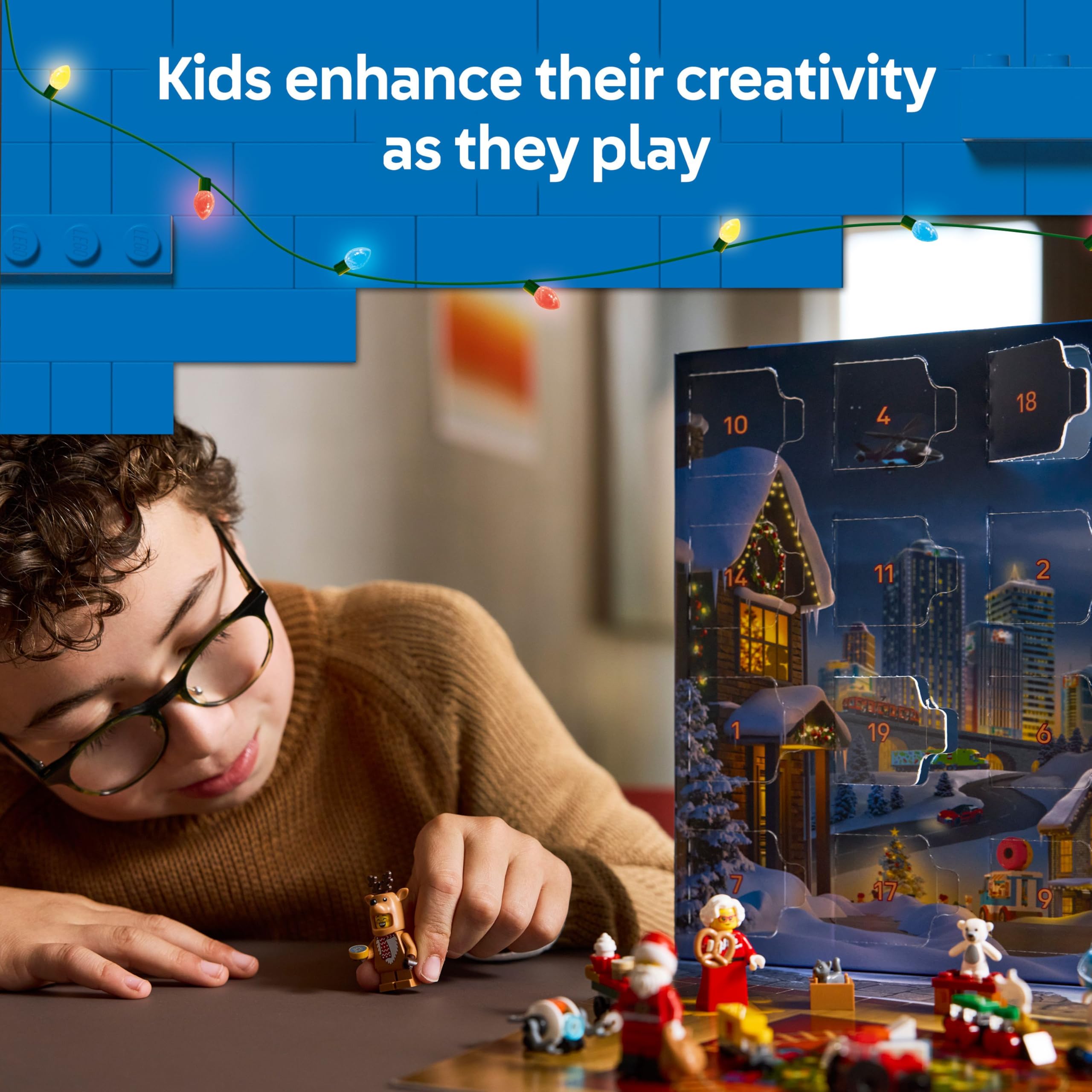 LEGO City Advent Calendar 2025 - 24-Day Holiday Building Playset for Ages 5+ 14