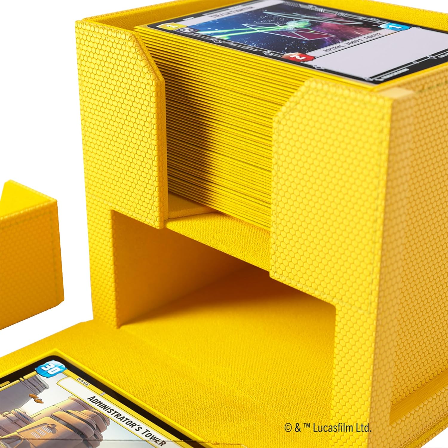 Gamegenic Star Wars Unlimited Deck Pod - Yellow - Trading Card Game Accessory 6