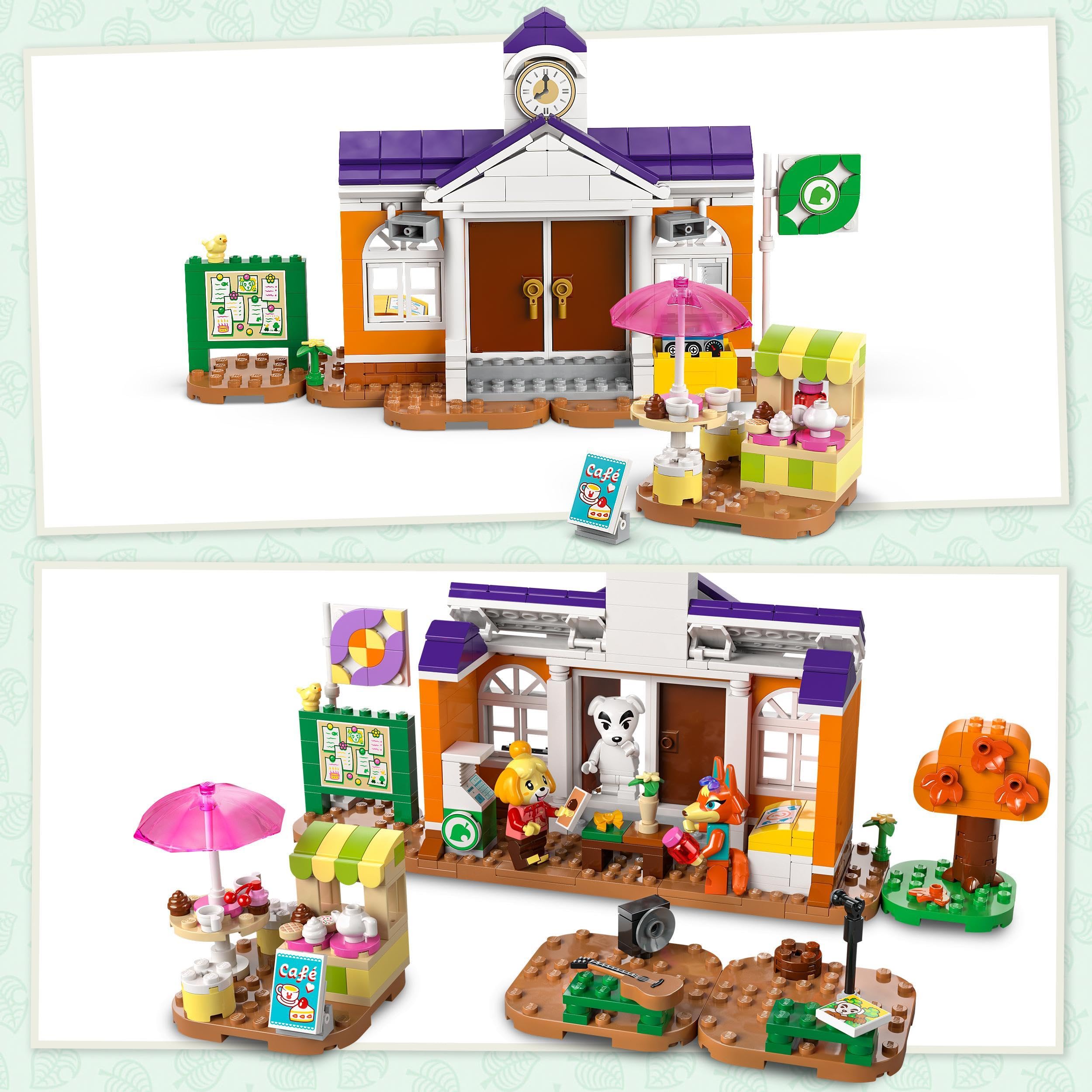 LEGO Animal Crossing K.K.'s Concert in the Plaza Building Toy - 550-Piece Playset for Ages 7+ 7