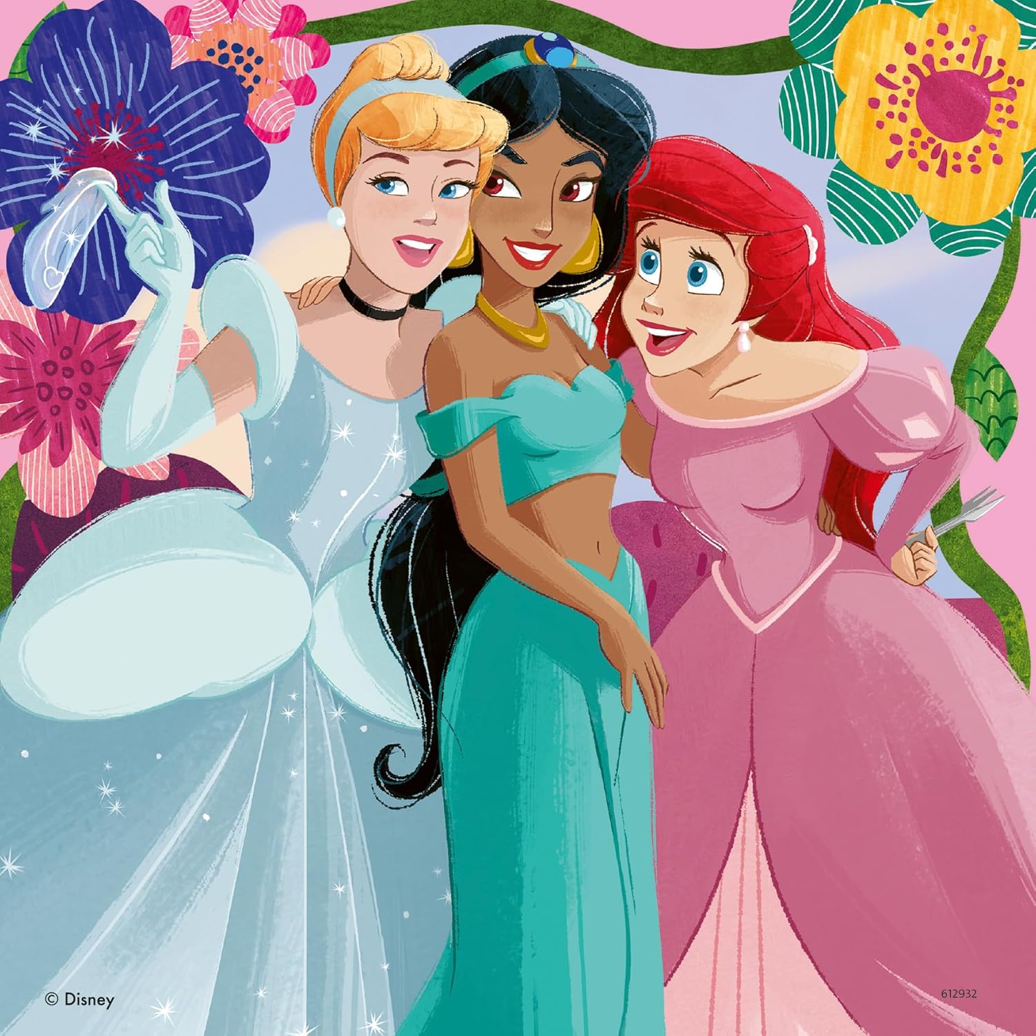 Ravensburger Disney Princess 3x 49-Piece Jigsaw Puzzles for Kids 5 Years and Up 7