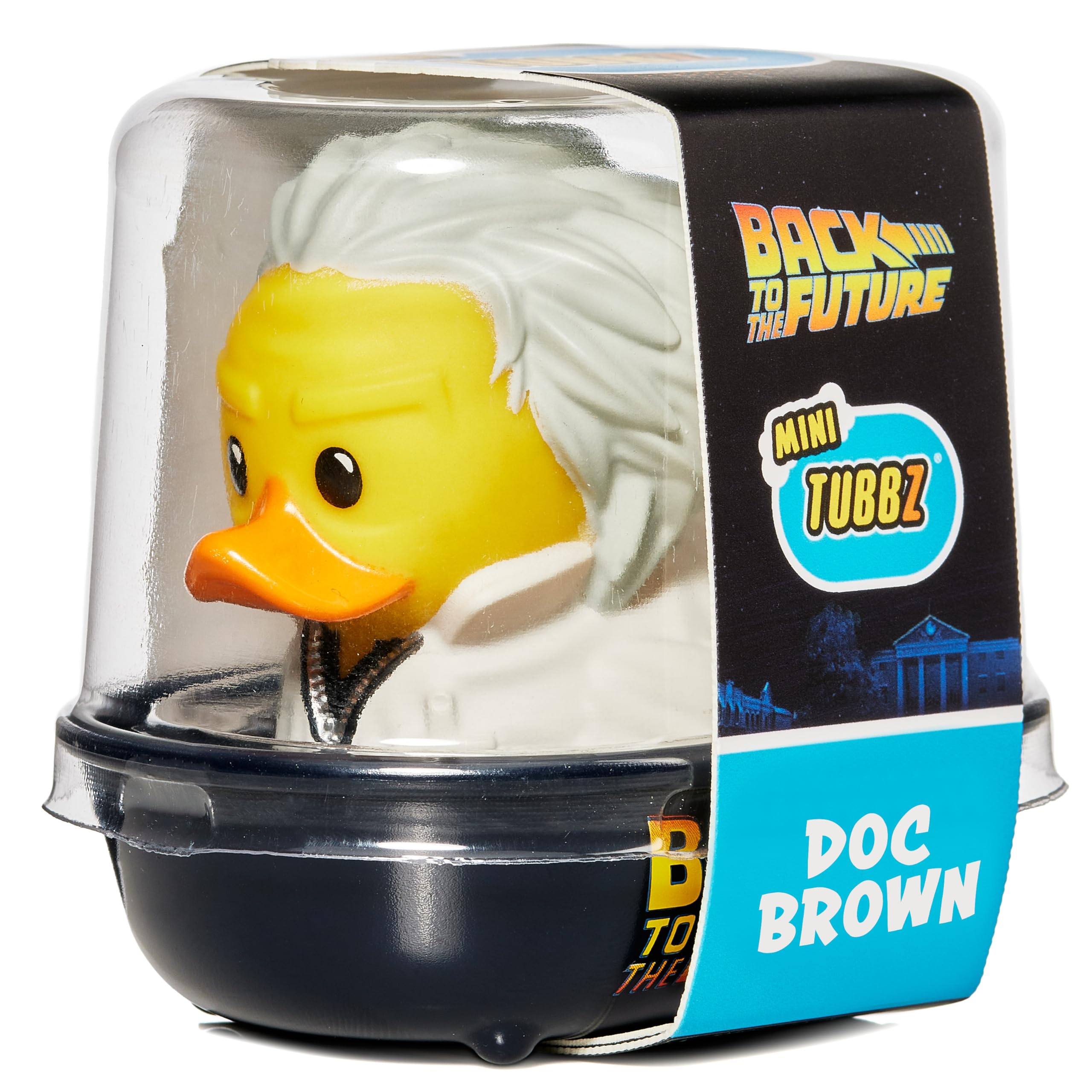 TUBBZ Mini TUBBZ Back to the Future - Doc Brown Vinyl Rubber Duck Figure 6