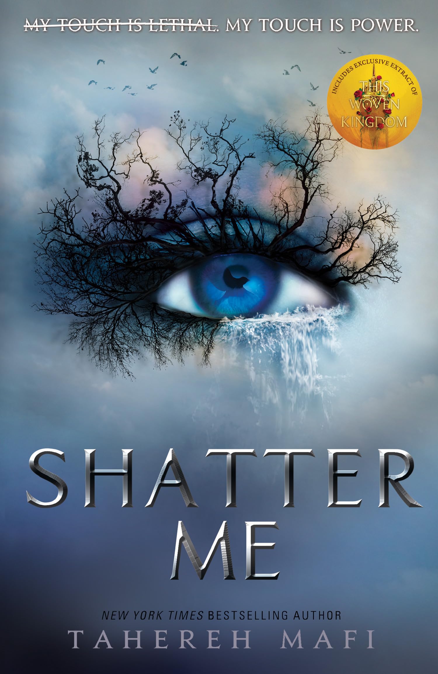 Electric Monkey Shatter Me by Tahereh Mafi | YA Science Fiction Paperback
