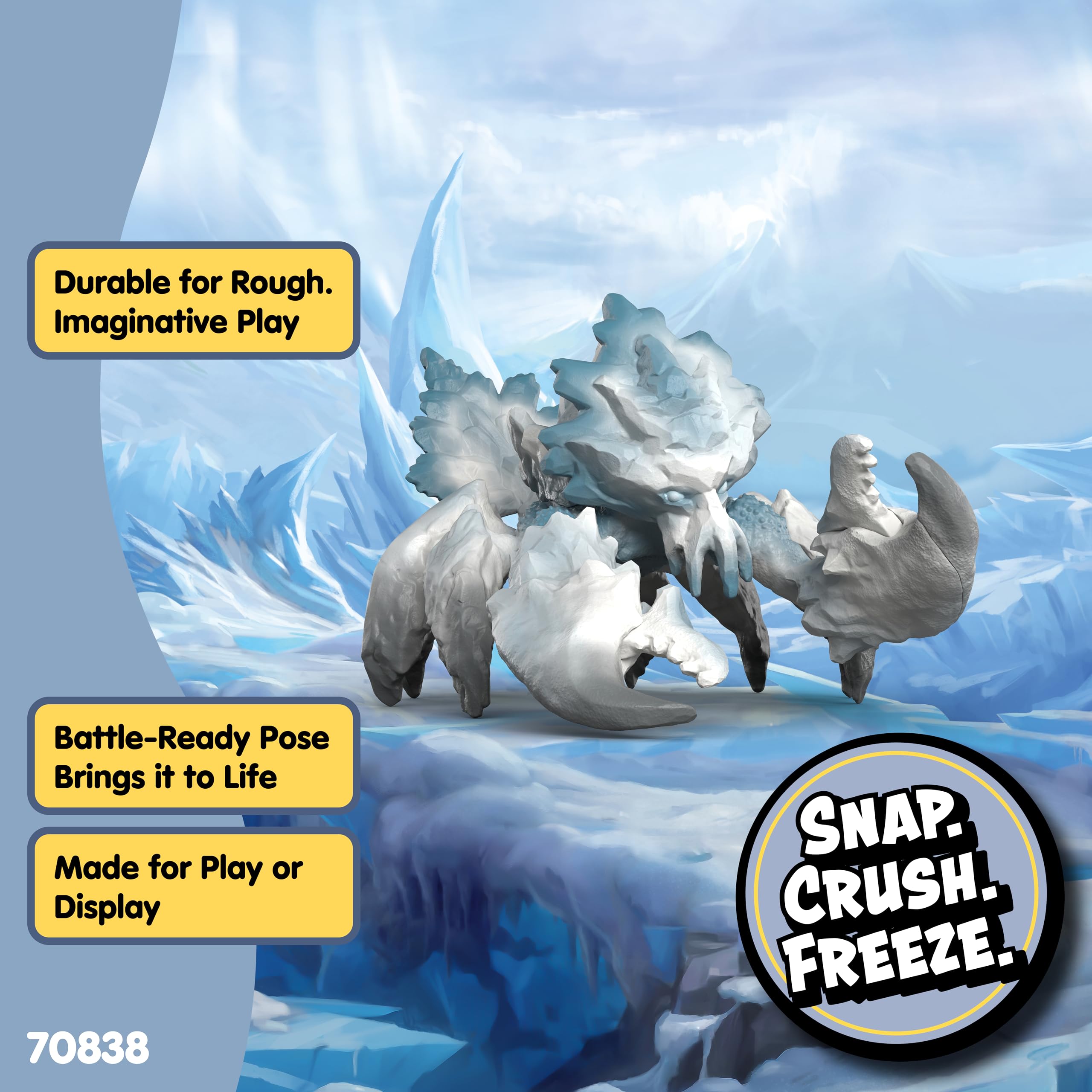 Schleich ELDRADOR Ice Crab Toy Figurine - Kids 7+ | Model 70838 3