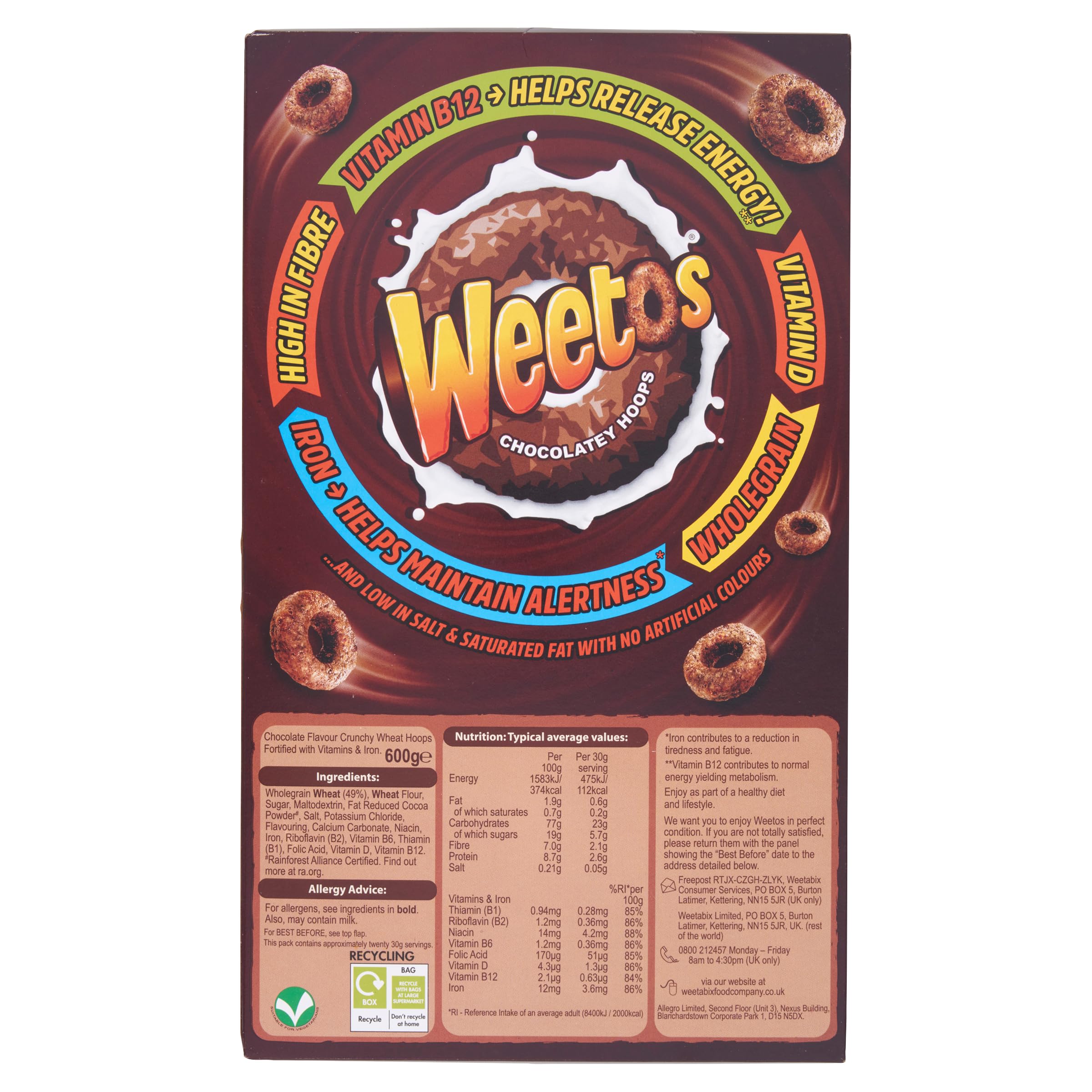 Weetos Chocolatey Hoops 420g