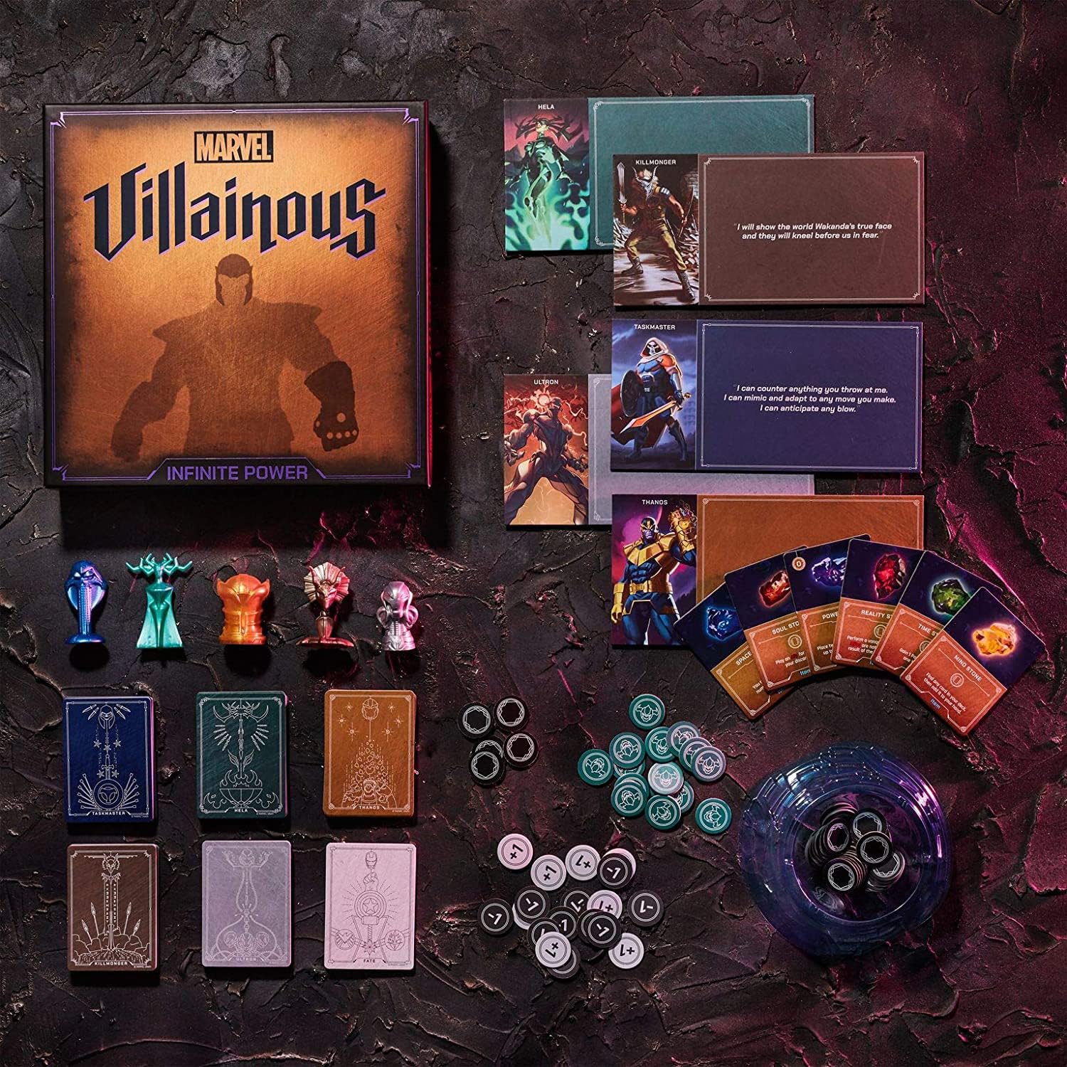 Ravensburger Marvel Villainous: Infinite Power Board Game 3
