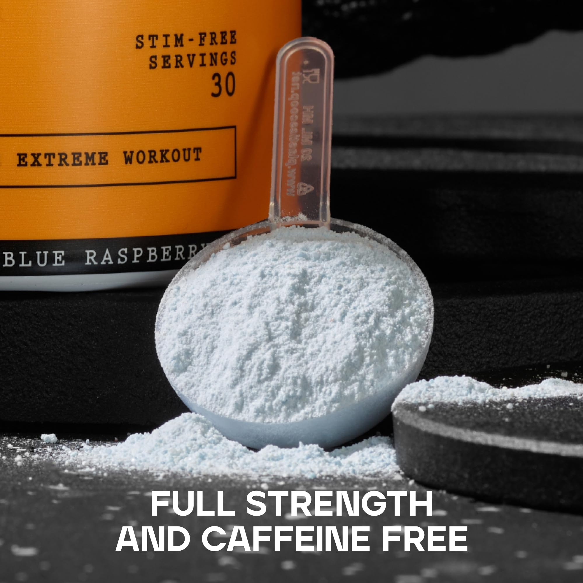 Bulk Dope Caffeine Free Pre-Workout Powder - Fruit Punch | 510g | 30 Servings 5