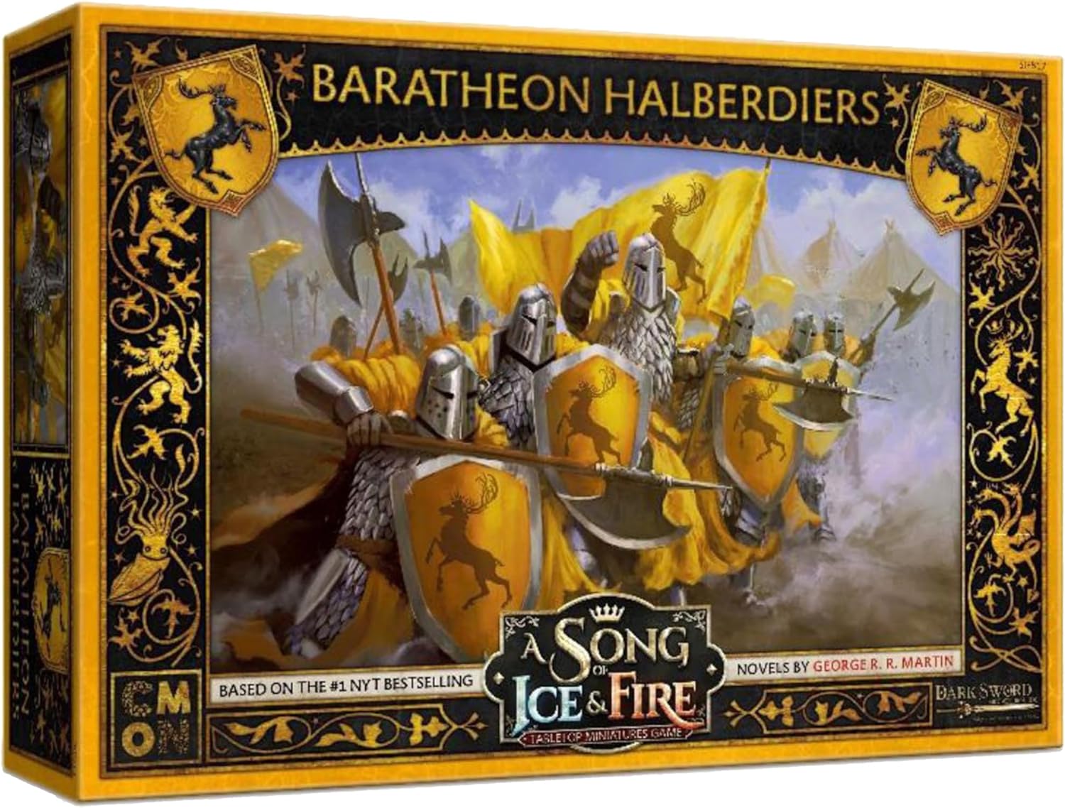 CMON A Song of Ice and Fire Baratheon Halberdiers Unit Box (SIF817)