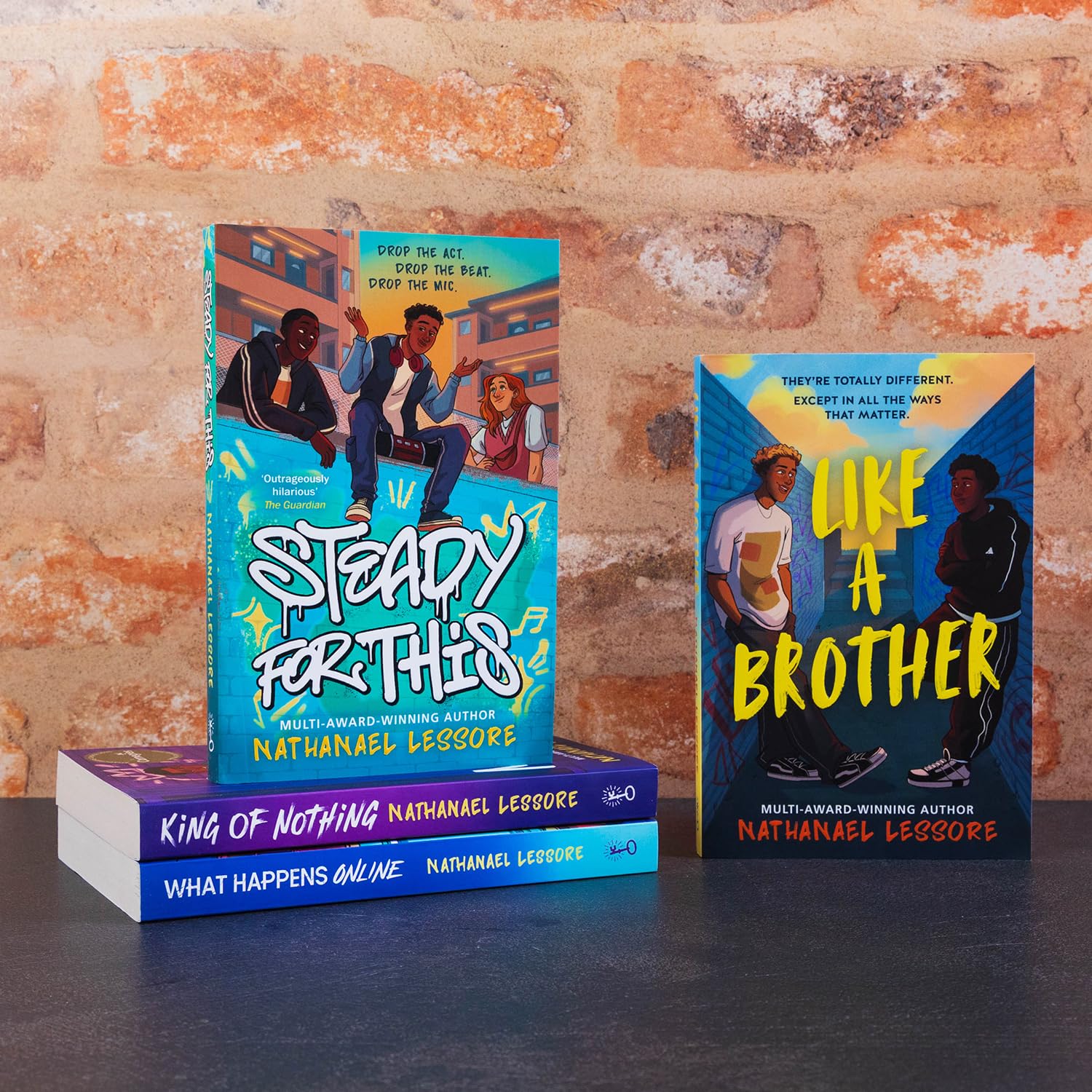 Like A Brother by Nathanael Lessore - Teen Comedy Novel | Paperback 4