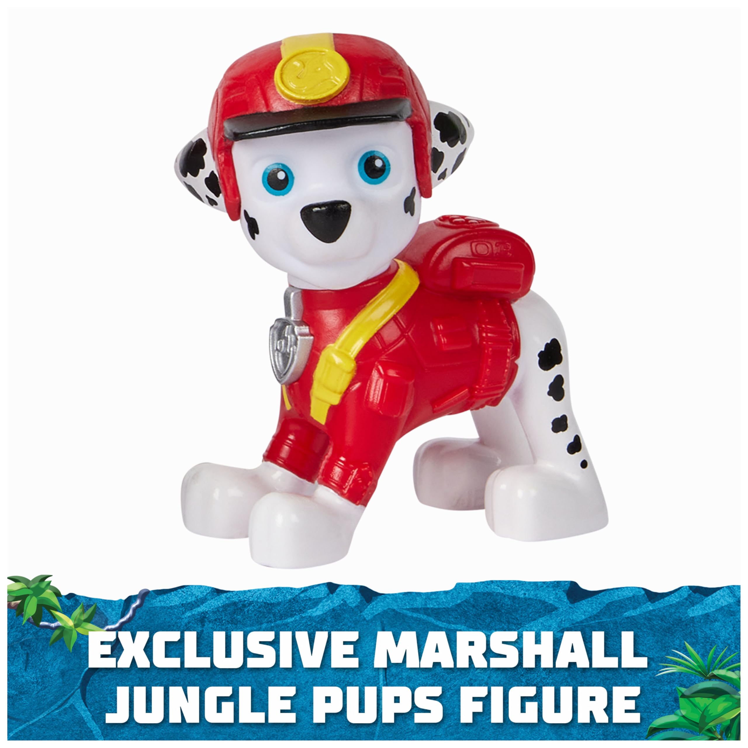 Paw Patrol Jungle Pups Marshall’s Elephant Vehicle - Transforming Rescue Truck with Action Figure, Ages 3+ 5