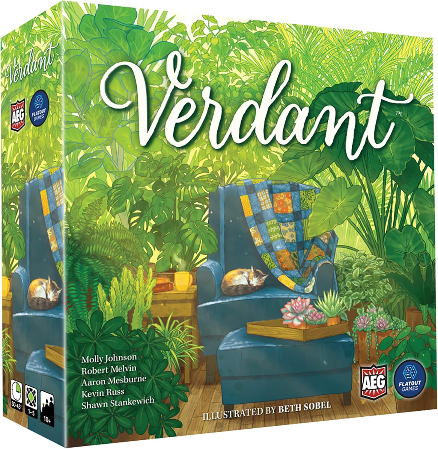 Alderac Entertainment Group Verdant Family Spatial Puzzle Game