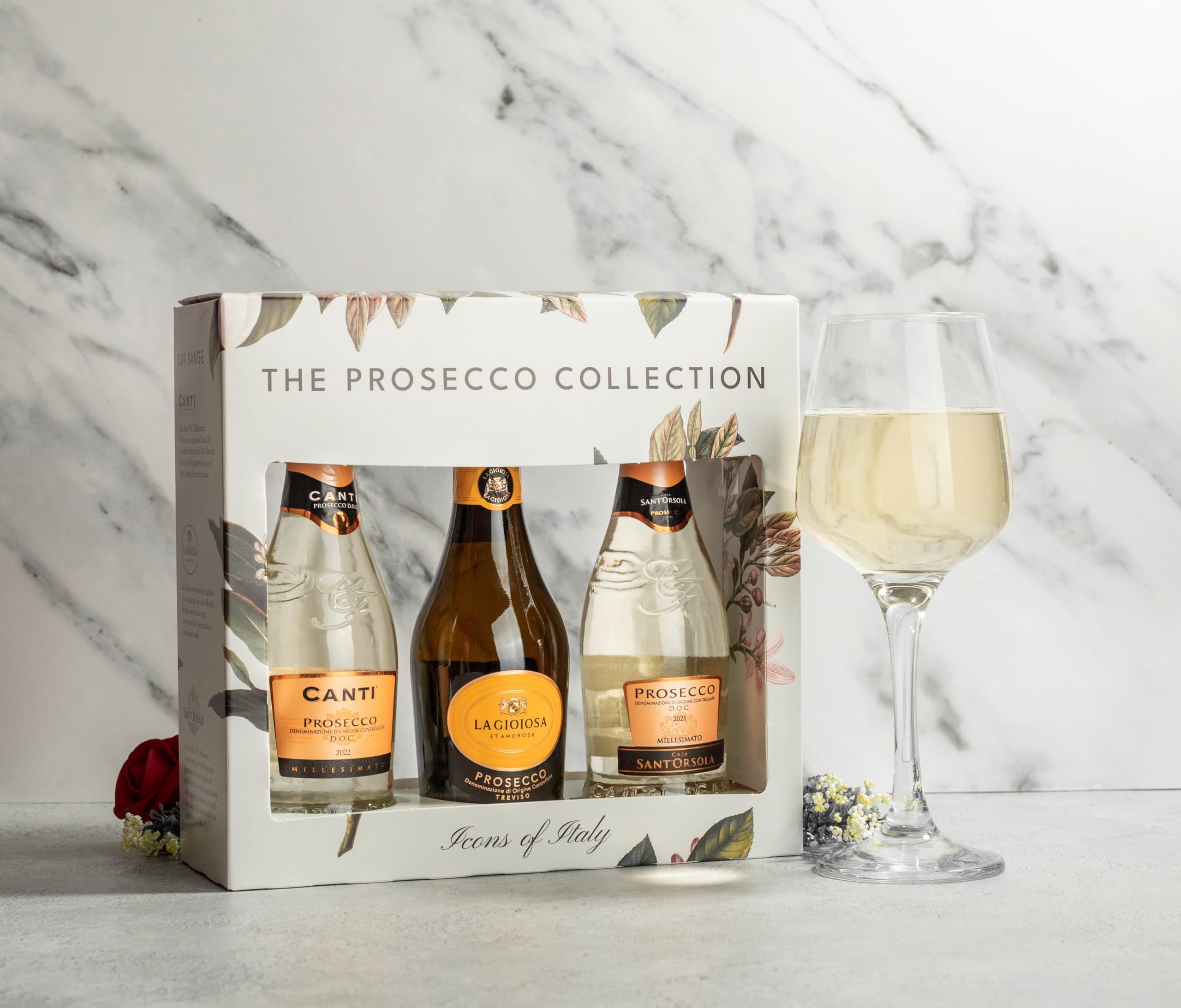 Canti, La Gioiosa & Sant'Orsola - Prosecco Collection Gift Box (3 x 20cl) 8
