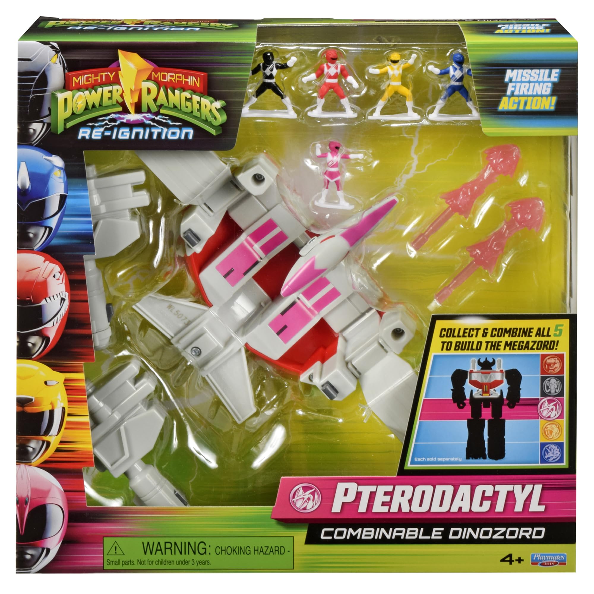 Power Rangers Mighty Morphin Re-Ignition - Pterodactyl Combinable Dinozord (Ages 4 and Up)