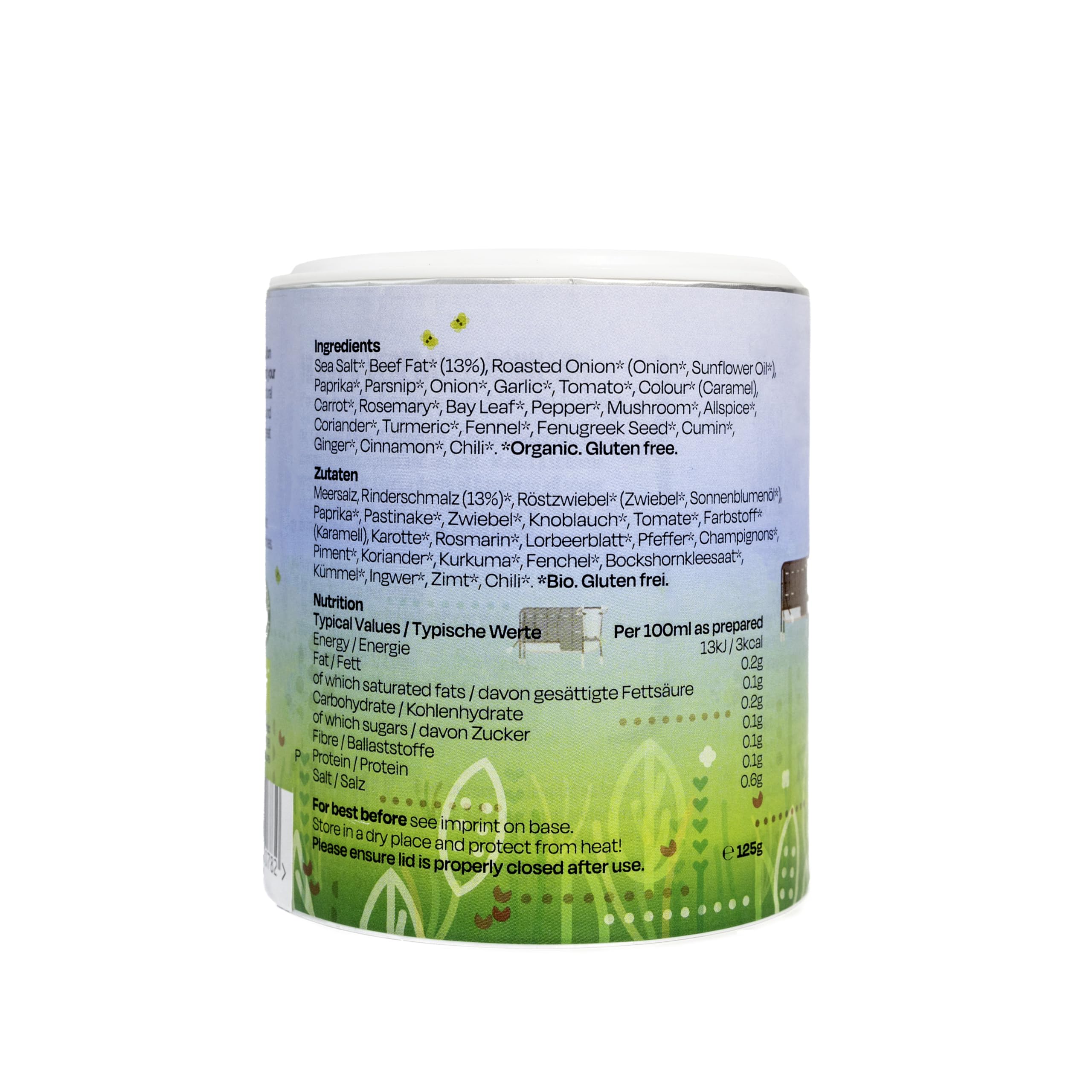 Dr. Coy's Bio-Rinderbrühepulver - 125 g glutenfreie Rinderbrühe 5