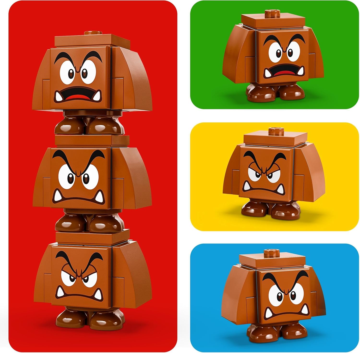 LEGO Super Mario Goombas’ Playground Set - 3 Goomba Figures & Interactive Playset for Kids 7+ 6