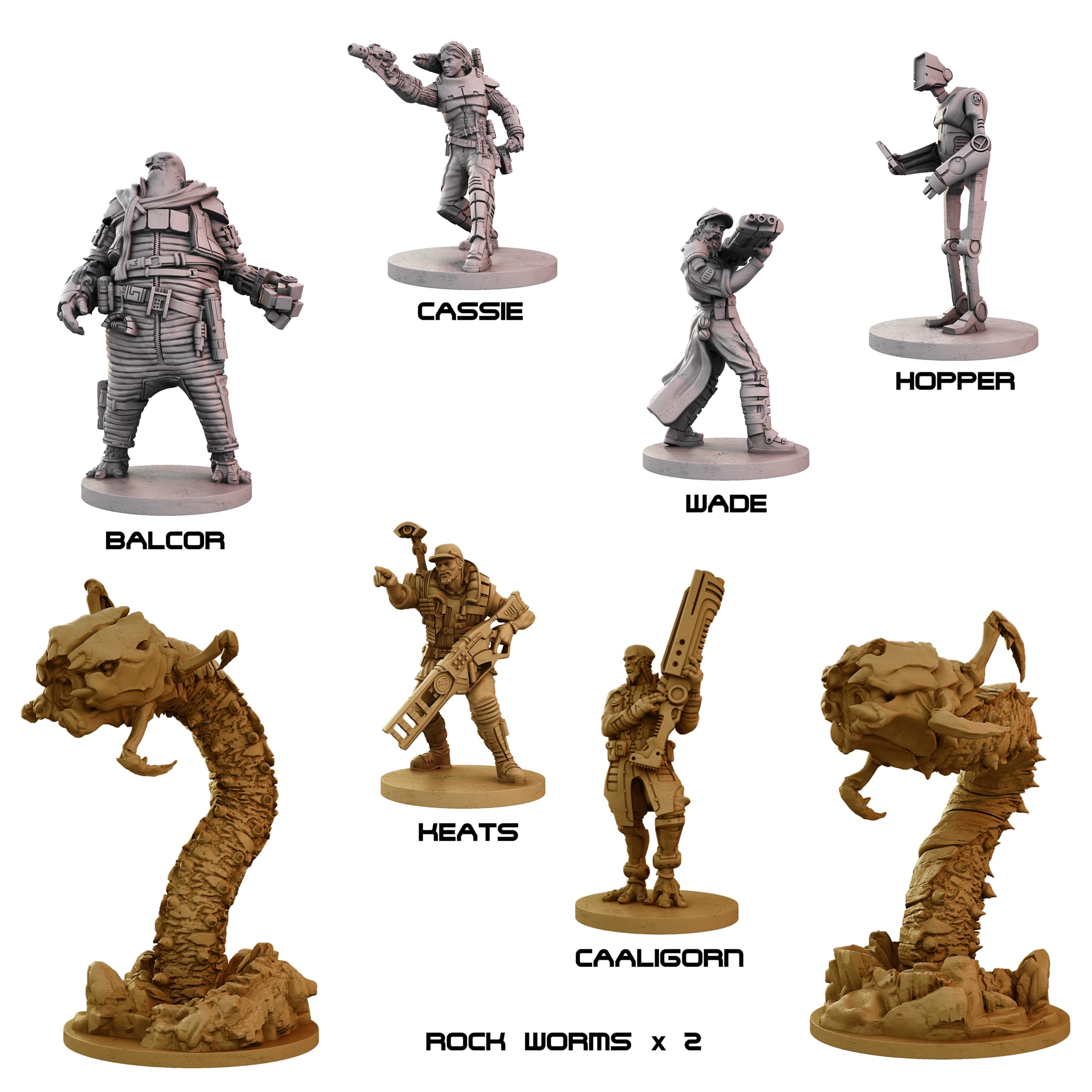 Battle Systems Core Space: First Born - Sci-Fi Miniatures Board Game Starter Set 5