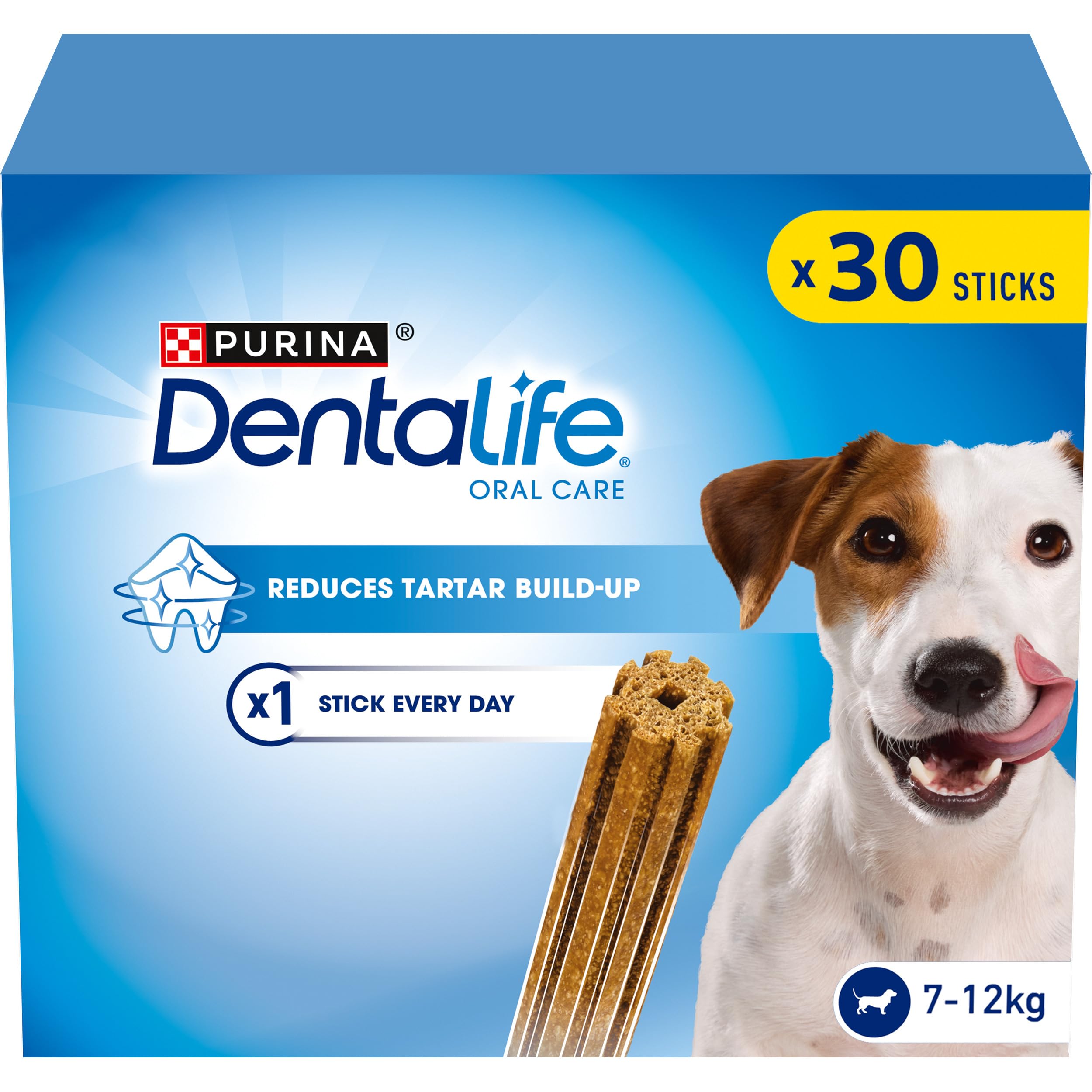 Dentalife Small Dog Dental Chews Chicken Flavor for Adult Dogs | 30 Sticks (Pack of 2)
