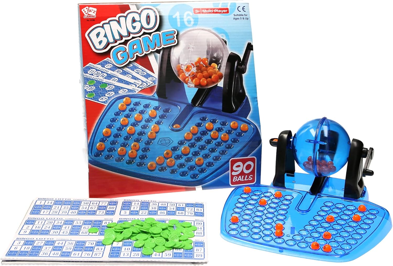 A to Z 8186 Bingo Game, Multicolor 3