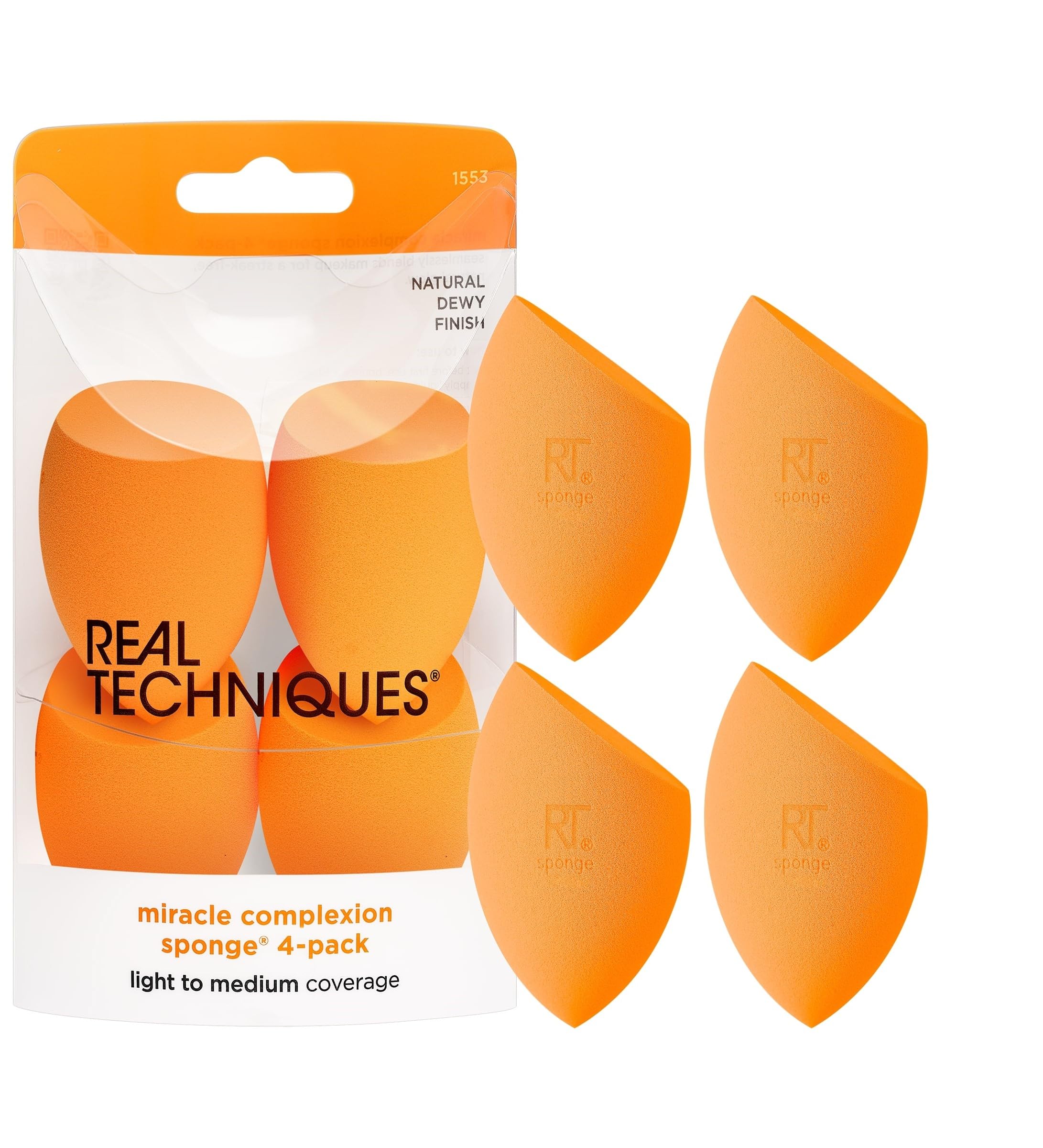 REAL TECHNIQUES Miracle Complexion Sponge (Pack of 4) 19