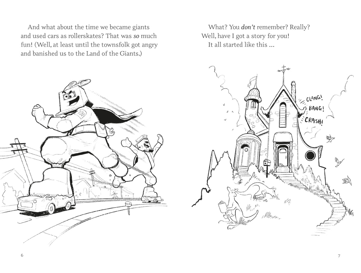Macmillan You and Me and the Gigantic Knucklehead - Hardcover, 272 Pages, Ages 7–9