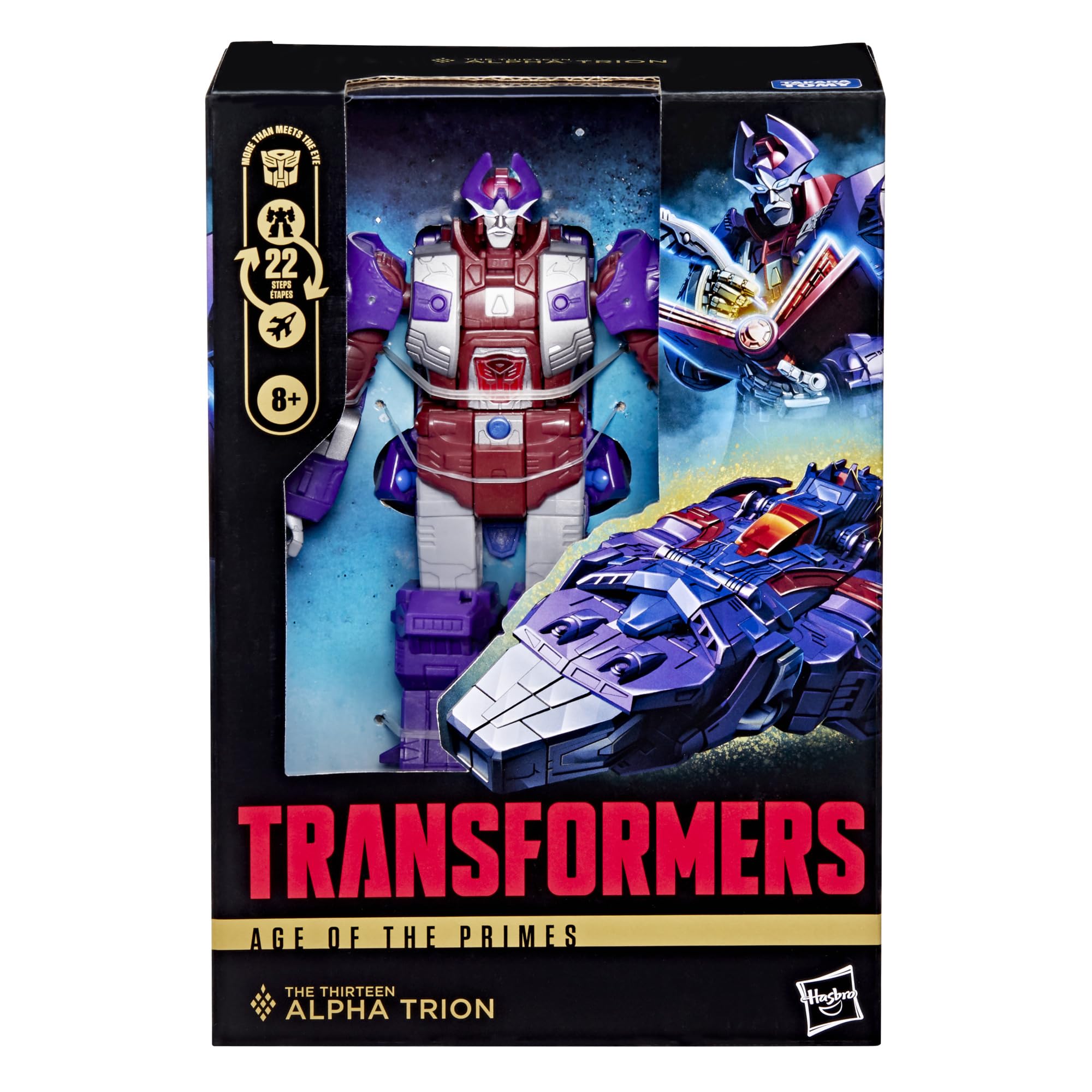 Transformers Age of the Primes Voyager Alpha Trion Action Figure | 7-Inch | 22 Steps 2